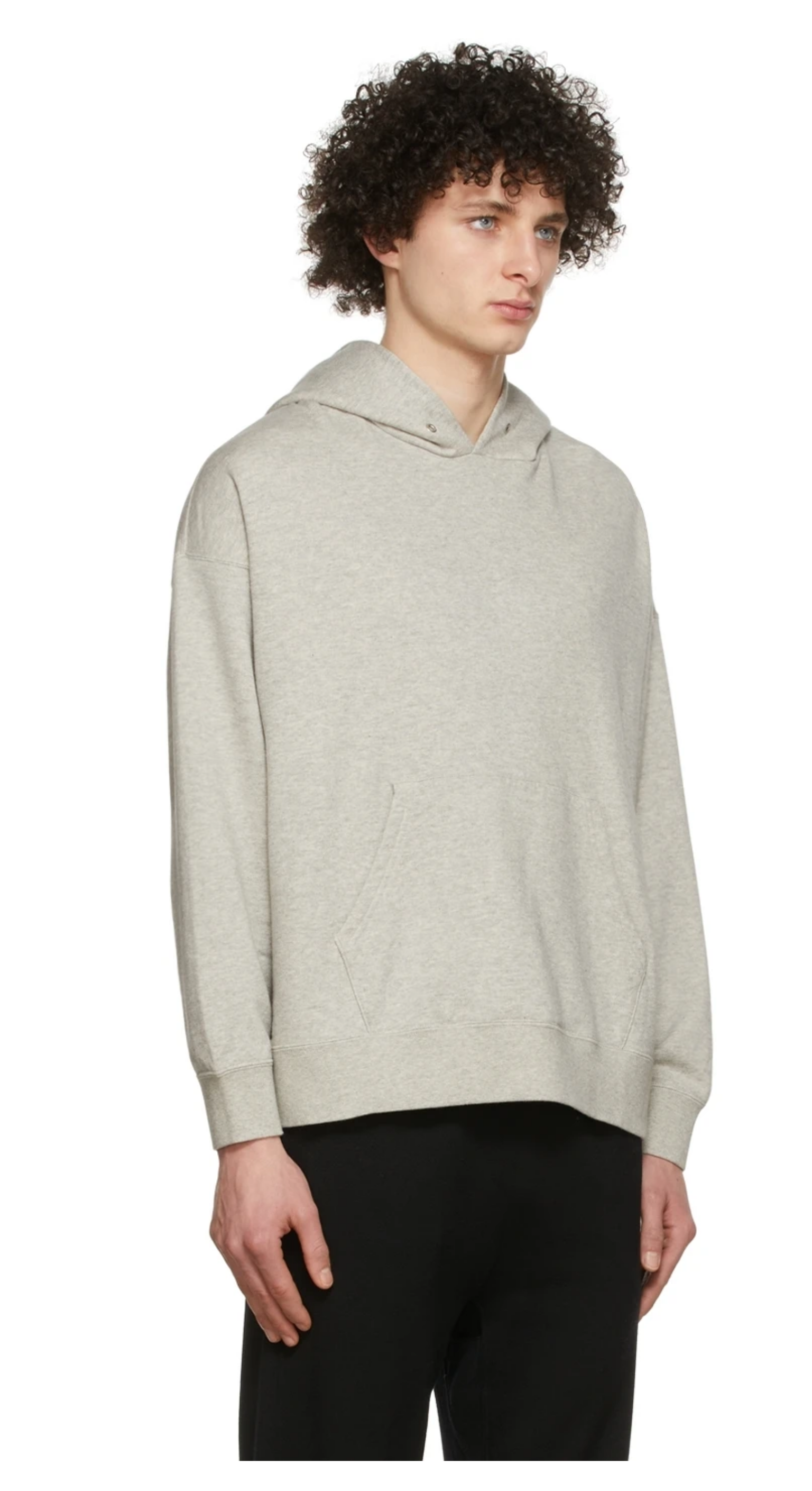 visvim Visvim Grey Cashmere JUMBO SB HOODIE P.O. (C/WS) | wardroberesearch  | REVERSIBLE