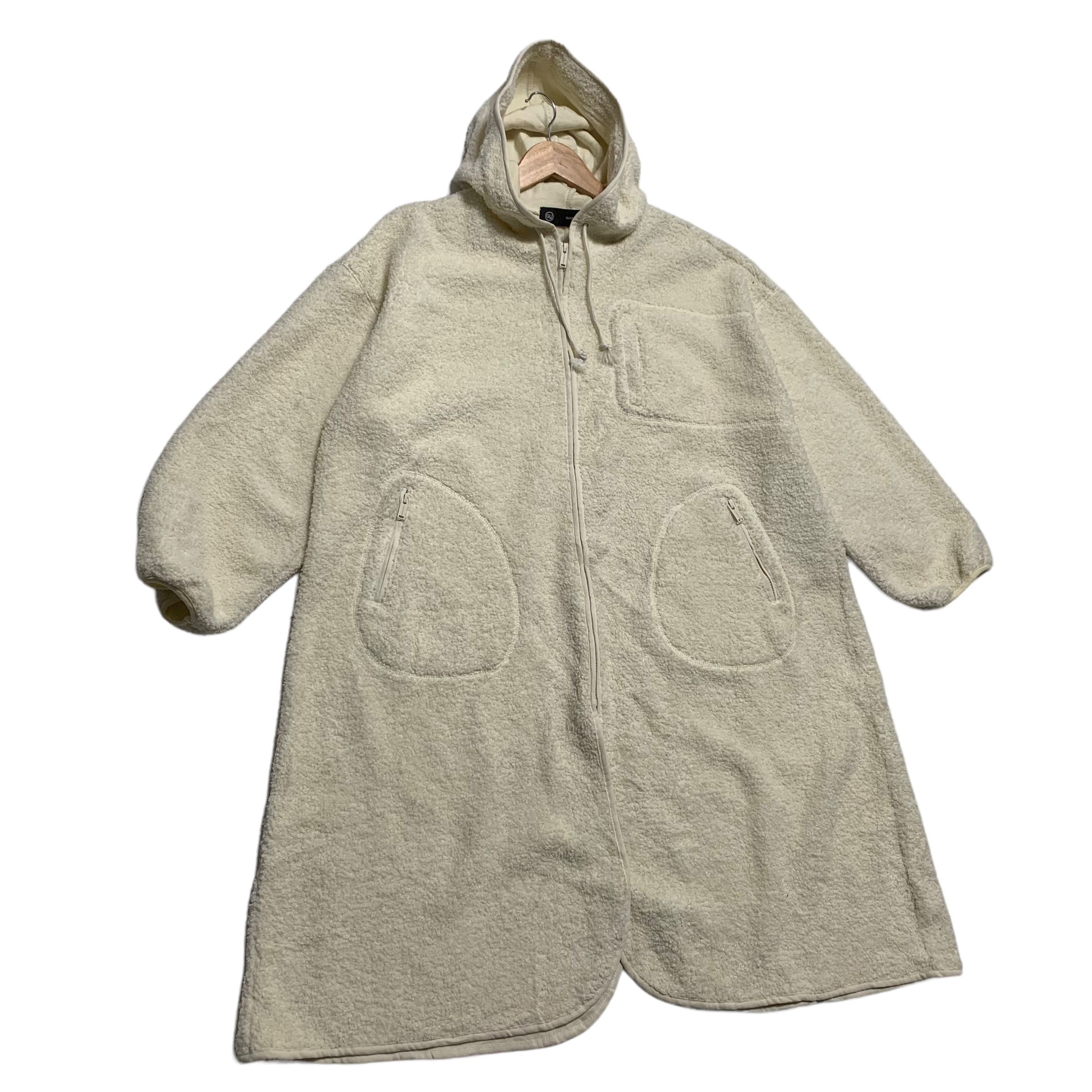 GU x Undercover Fleece Sherpa Long Jacket - 2