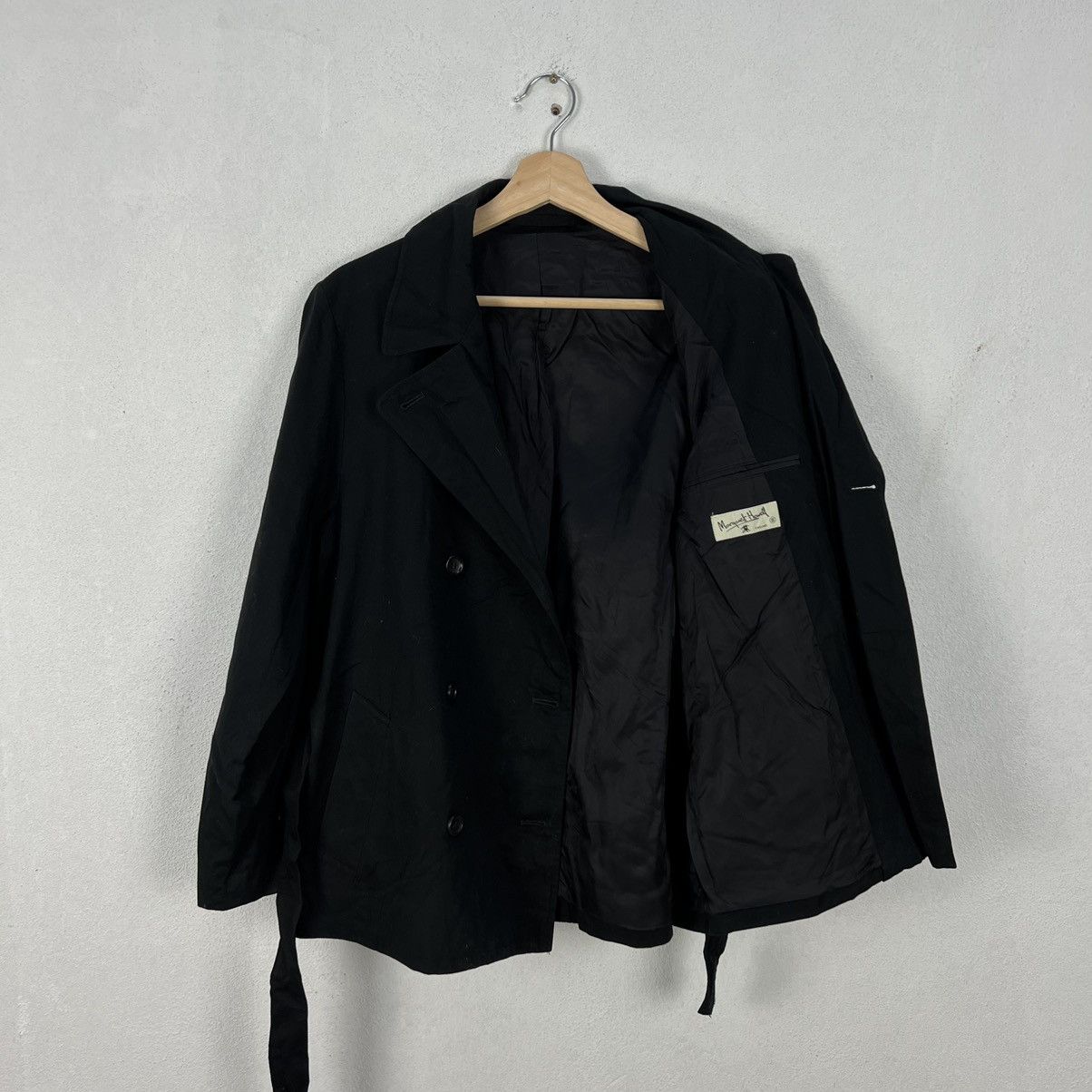 ULTIMATE BLACK MARGARET HOWELL ENGLAND JACKET - 10