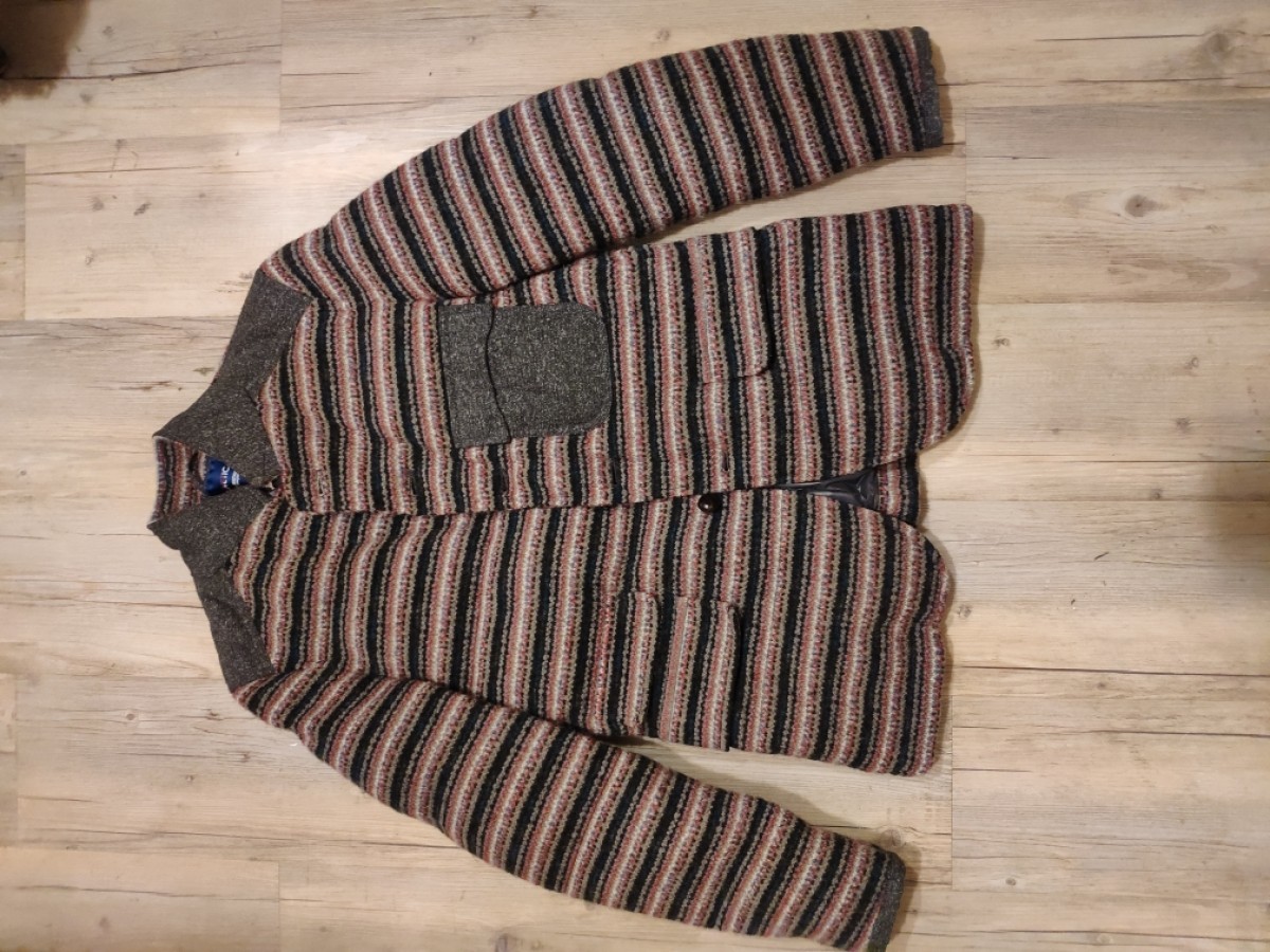 Junya Watanabe - GRAIL ! NEW ! AW2013 padded multicolored button-up jacket - 4