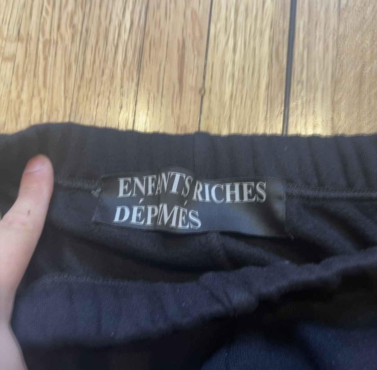 RARE FW20 ERD Embroidered Patch Sweatpants - 4