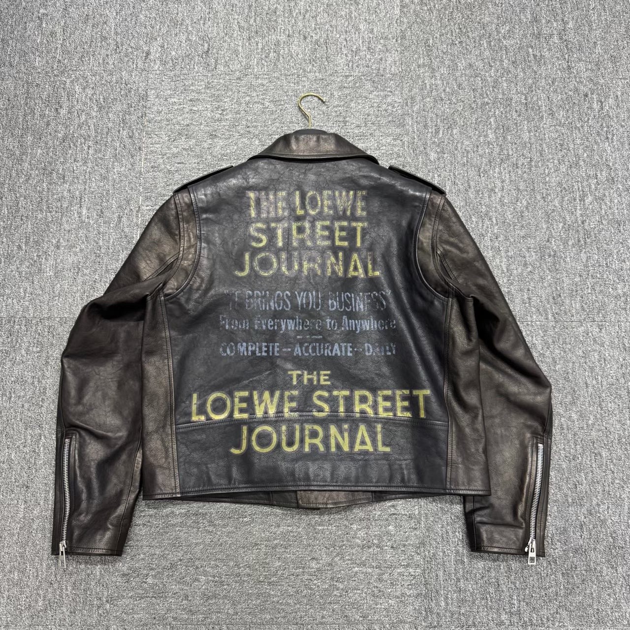Loewe Leather Motorcycle Jacket - 2