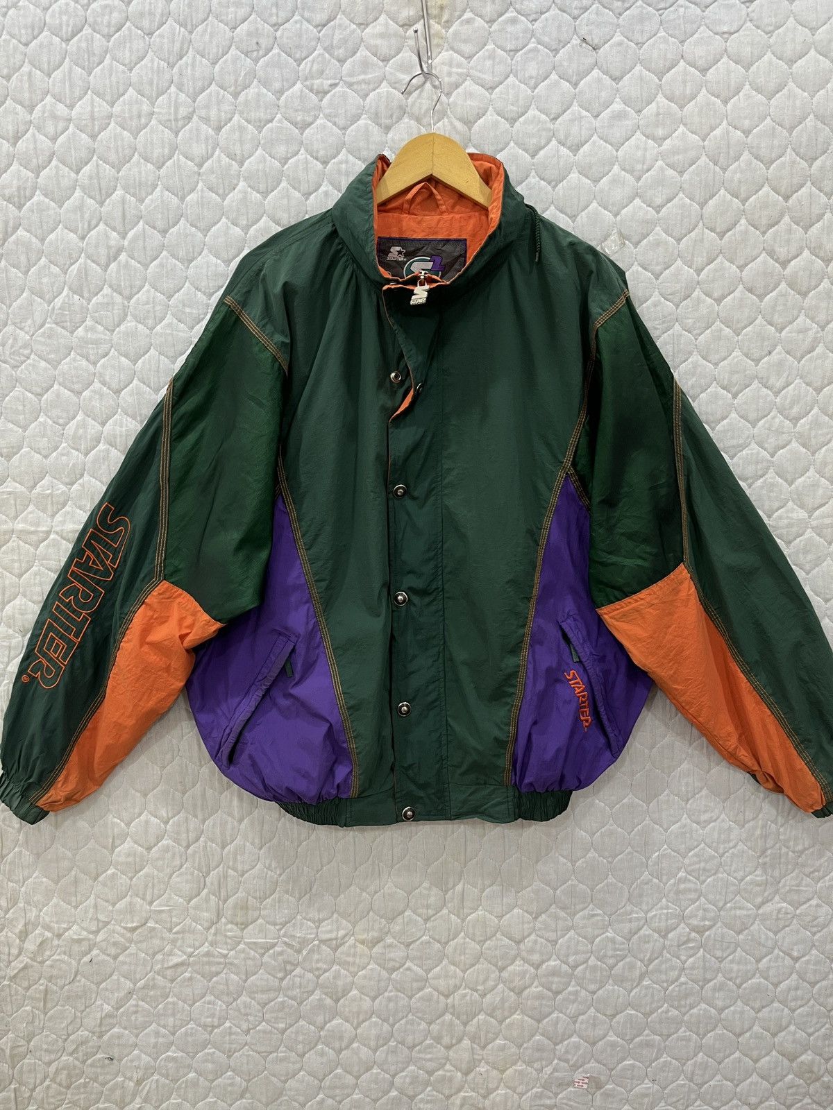 Vintage - (Uu). STARTER MULTICOLOUR HYPE JACKET - 1