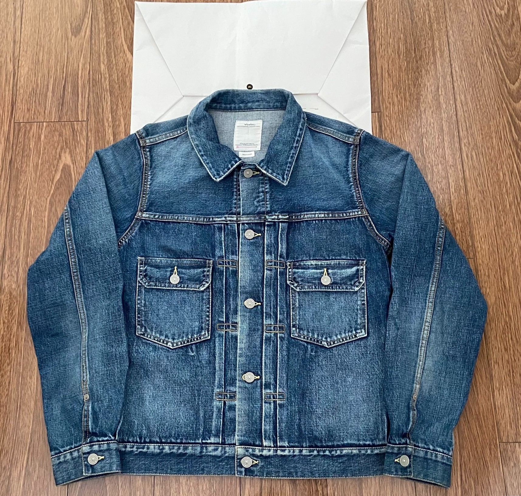 VISVIM SS 101 JKT DMGD-1001