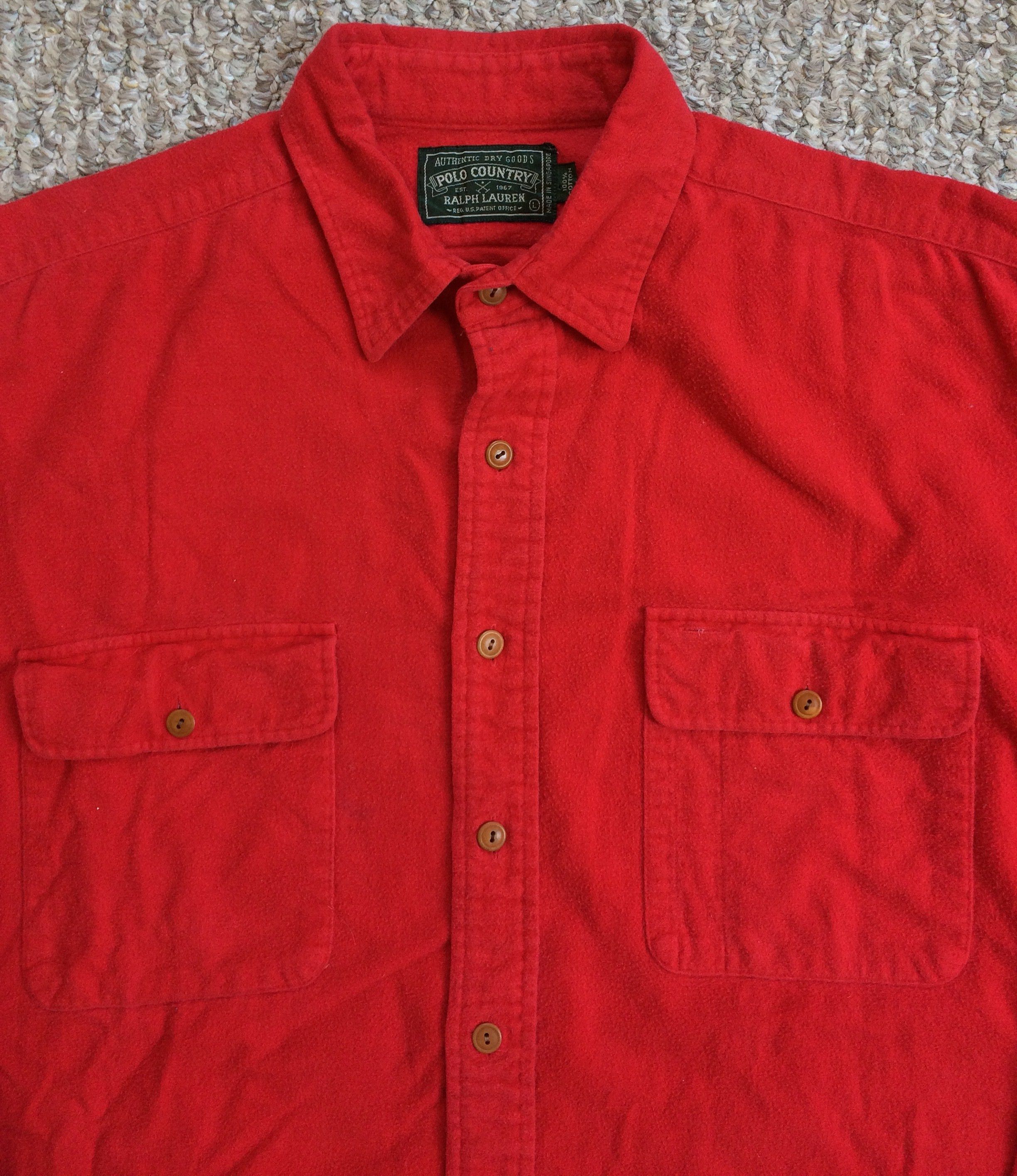 Polo Ralph Lauren - Vintage 90s Polo Country Sportsman Button Up Shirt - 5