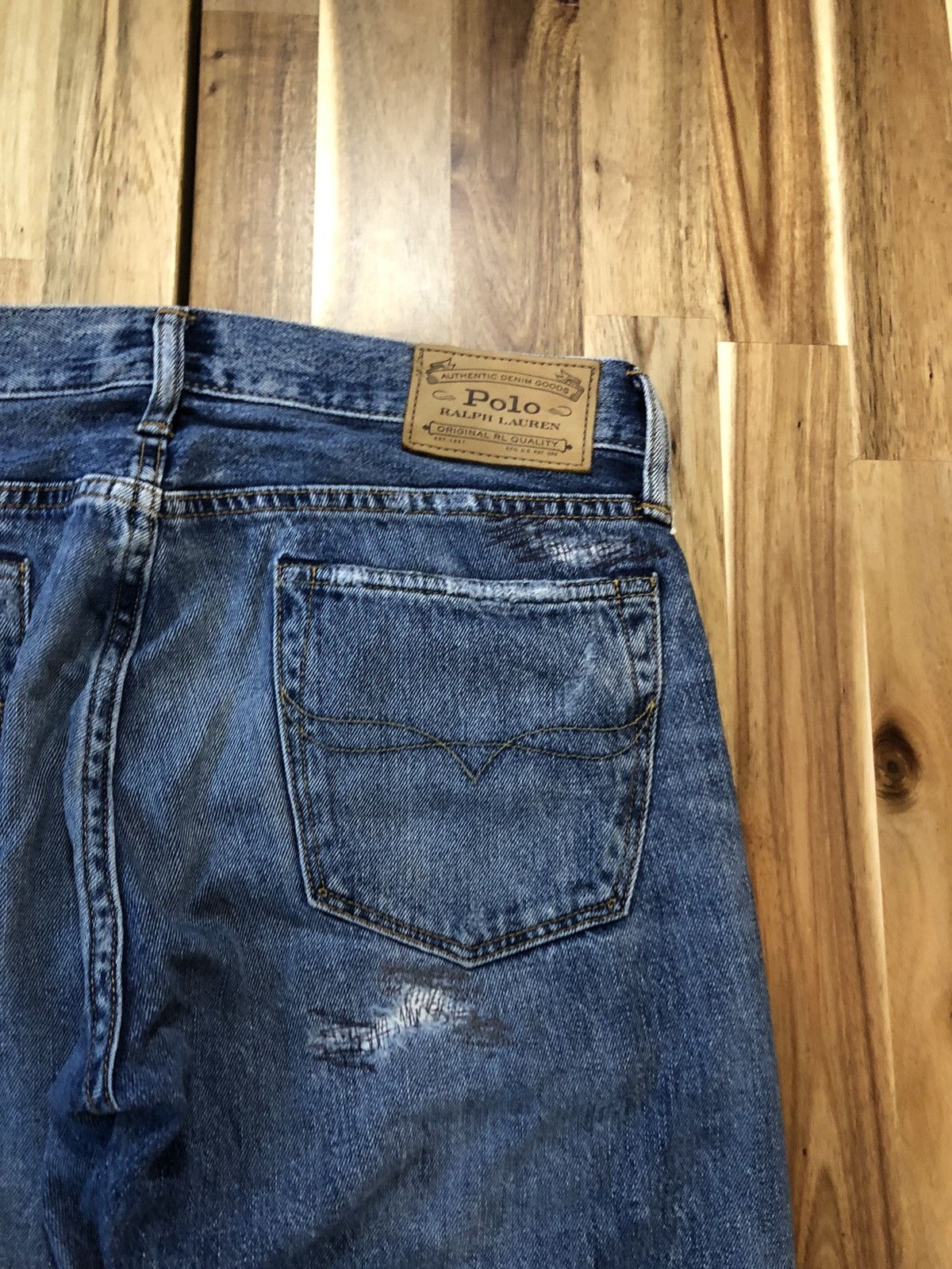 Polo Ralph Lauren Distressed Design Denim Jeans - 9