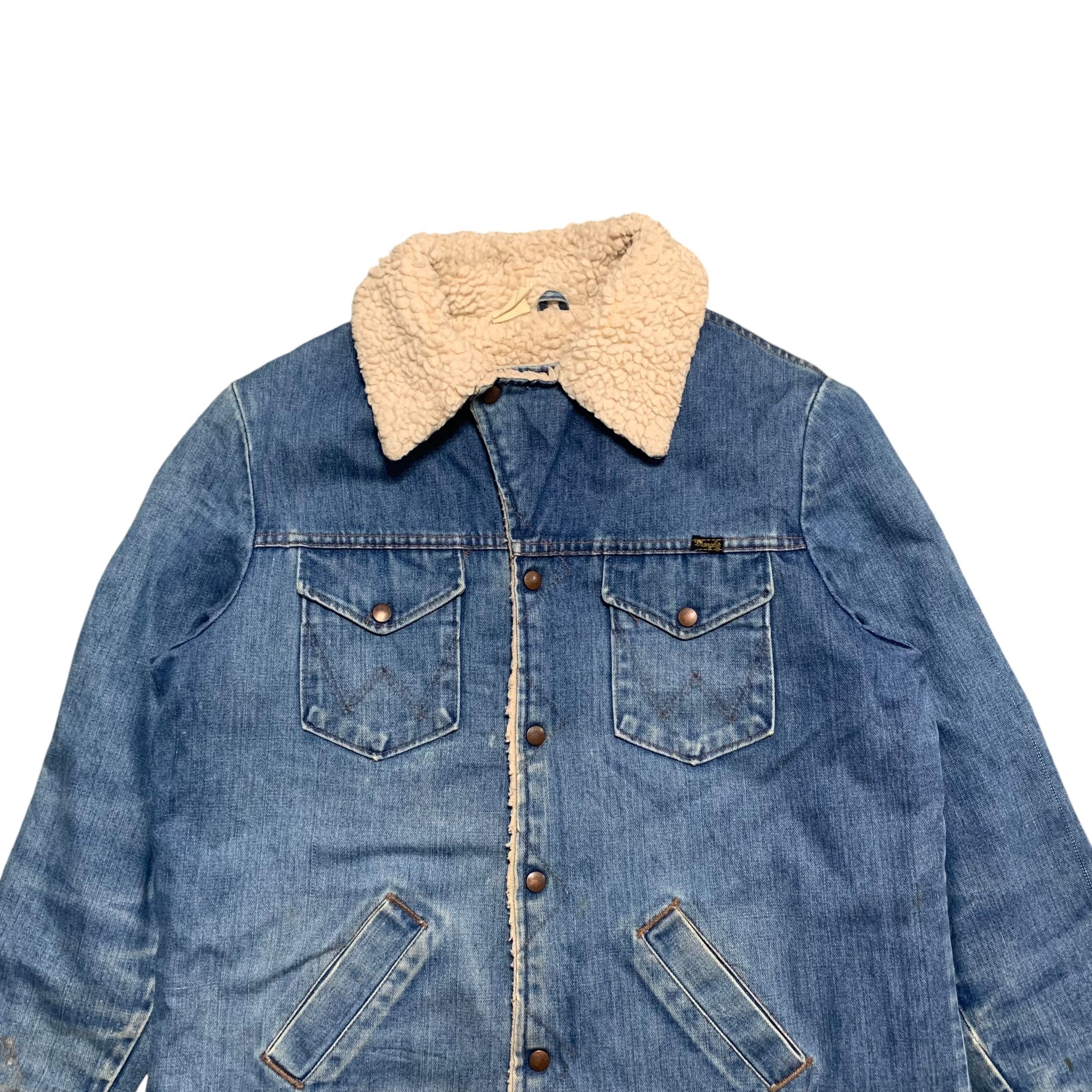 Vintage 70s Wrangler Denim Wrange Coat - 3