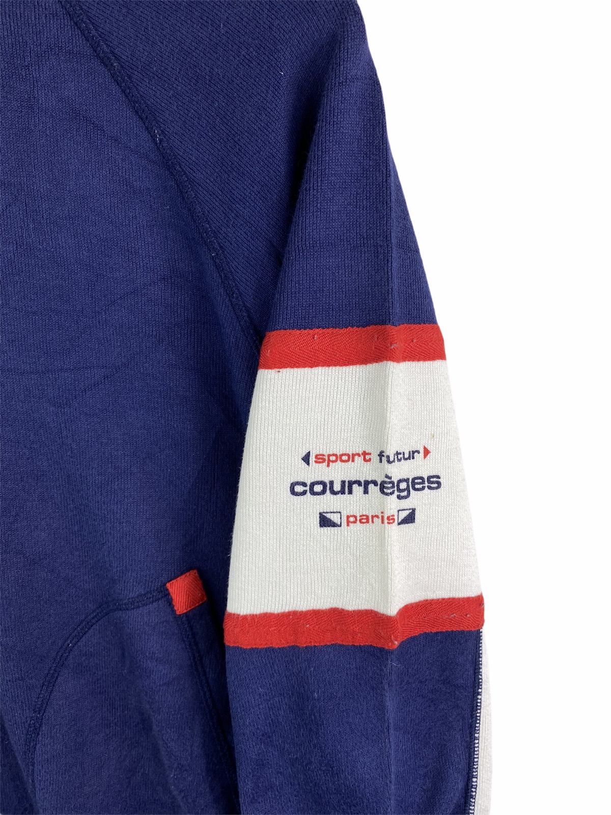 Vintage - VINTAGE COURREGES SPORT FUTUR PARIS CREWNECK SWEATSHIRT - 5