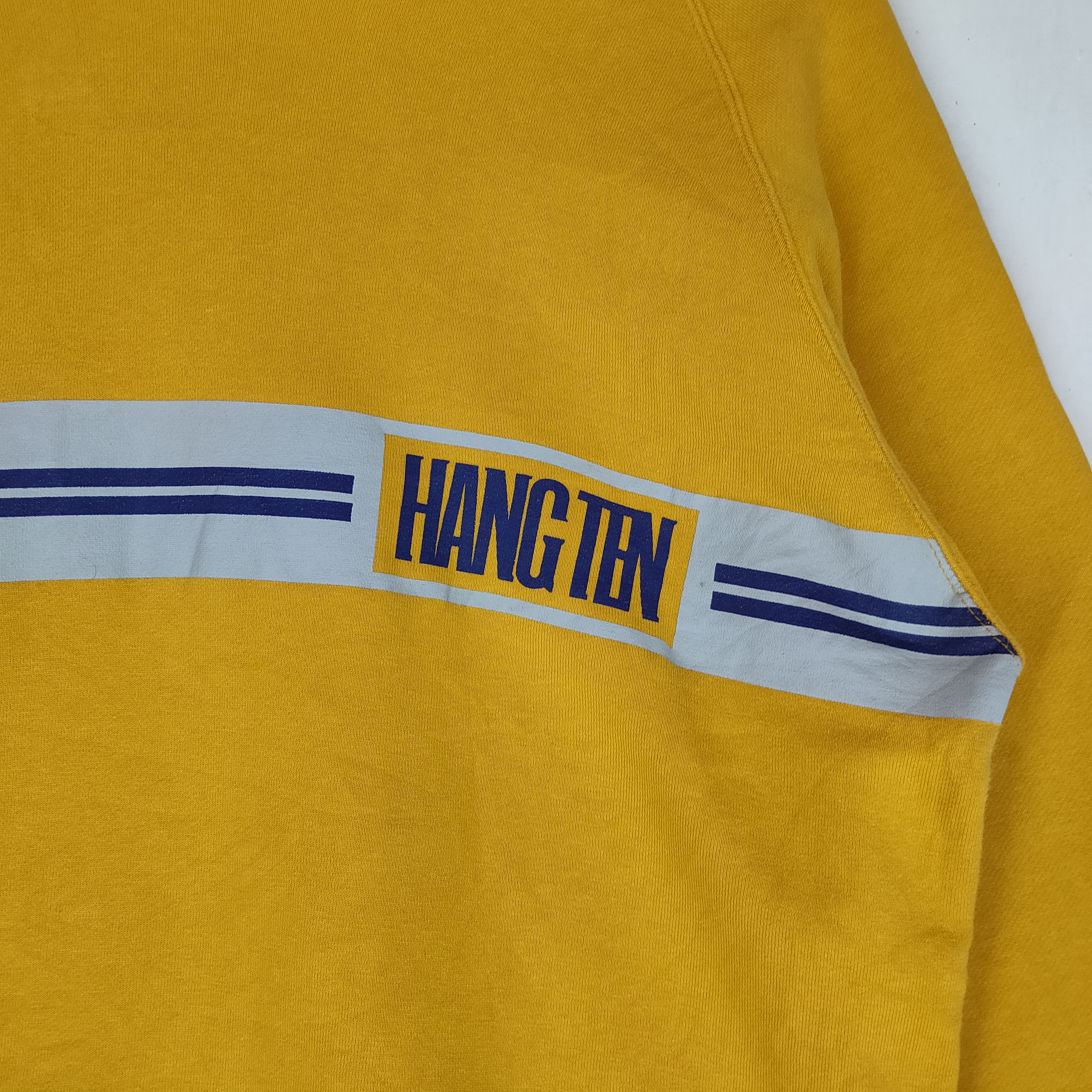 Vintage - Vintage HANG TEN Two Colors Spellout Pullover Sweatshirt - 2