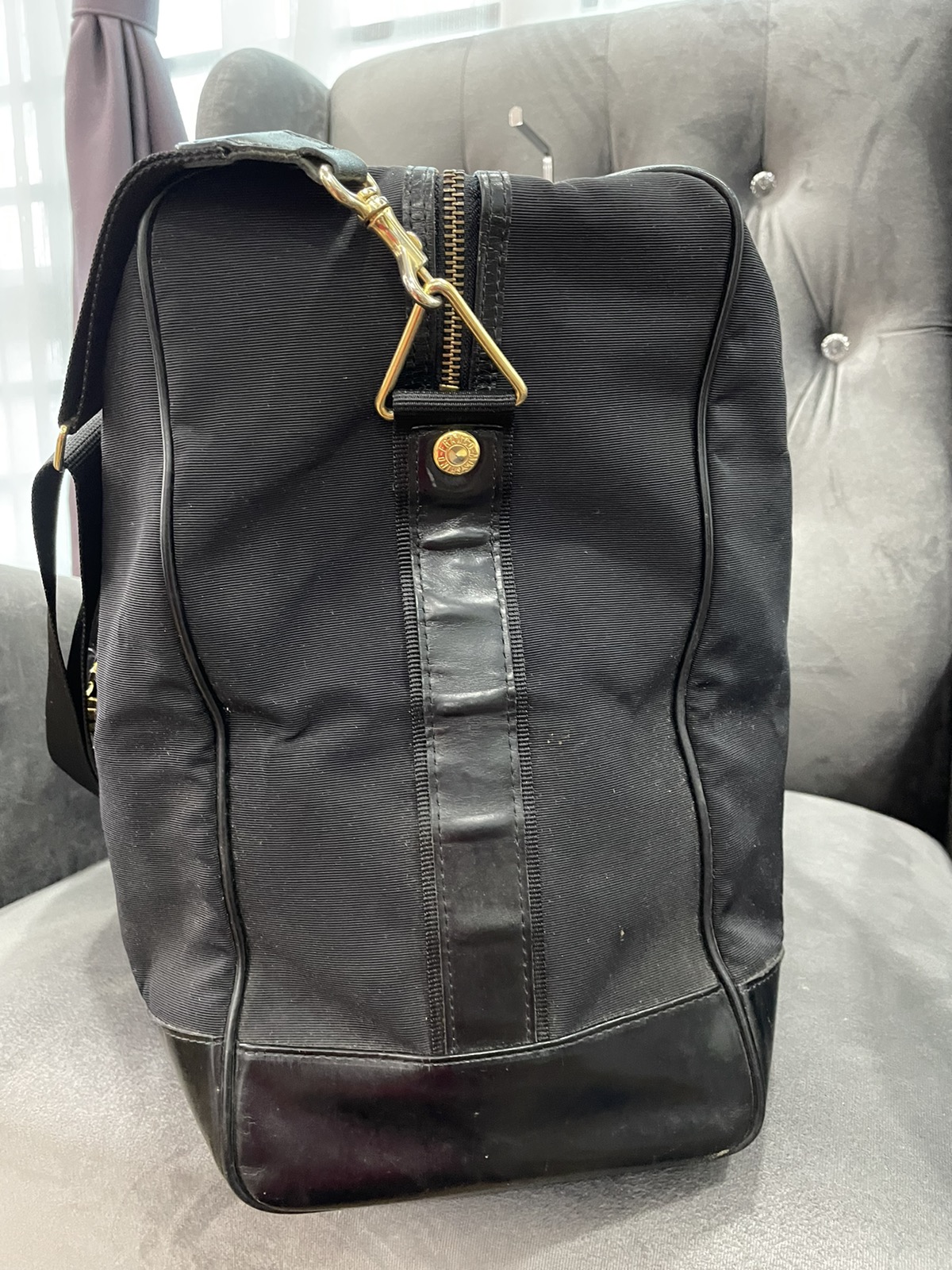 Authentic Moschino Duffle Travel 60 Bag - 8