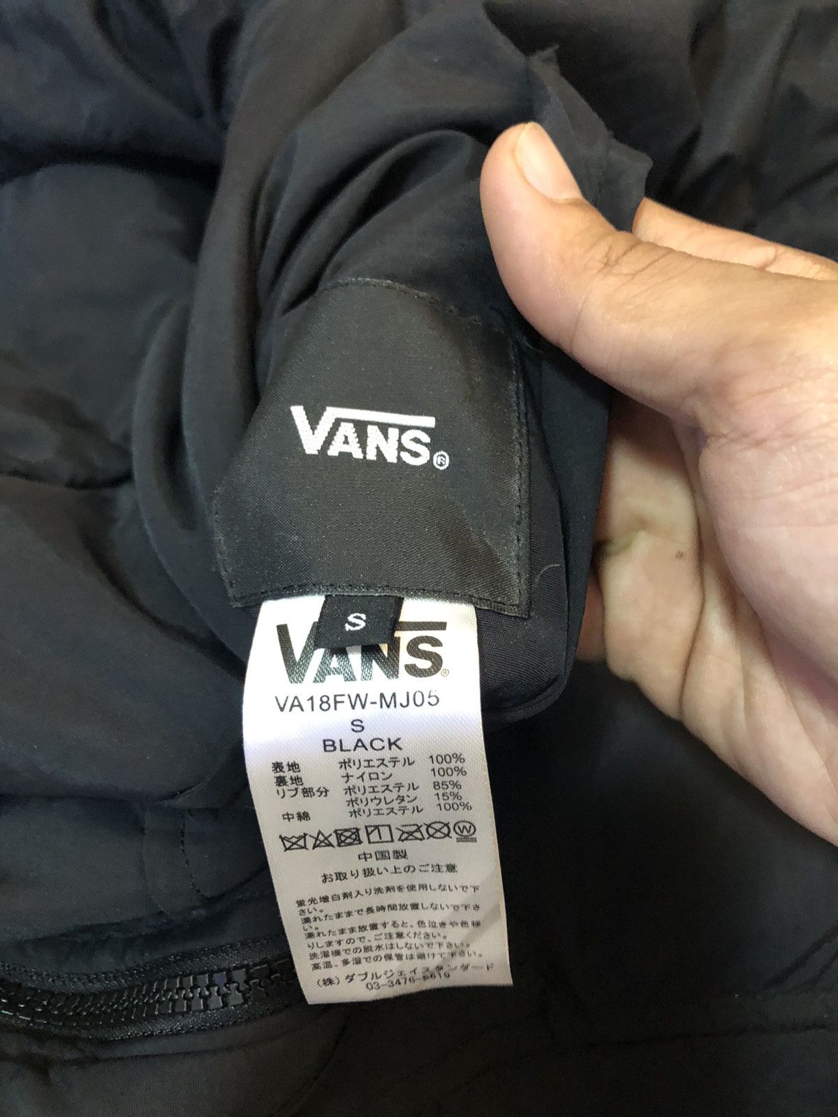 Vans ‘off the wall’ Reversible Bomber Jacket - 10
