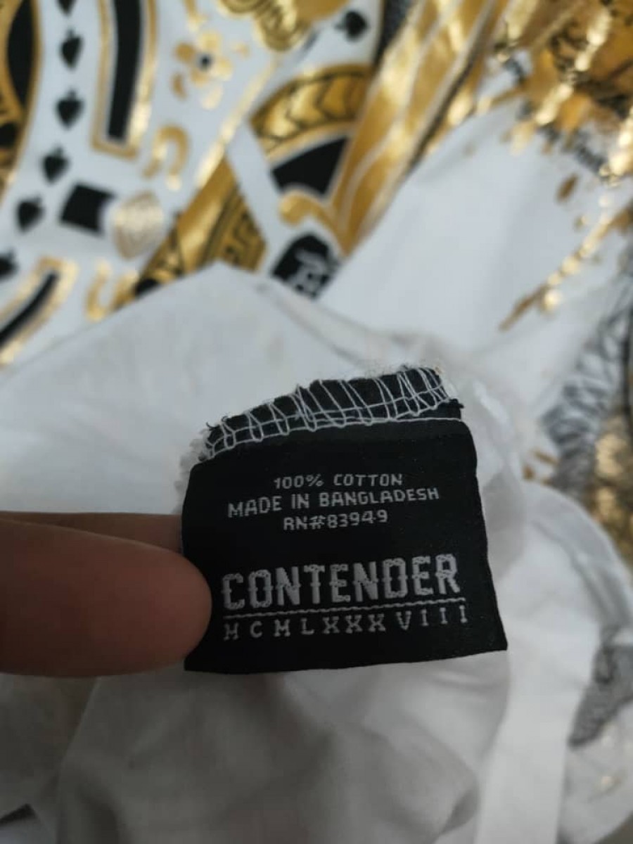 Hype - Super Oversize full print Gold Hip Hop T - 7