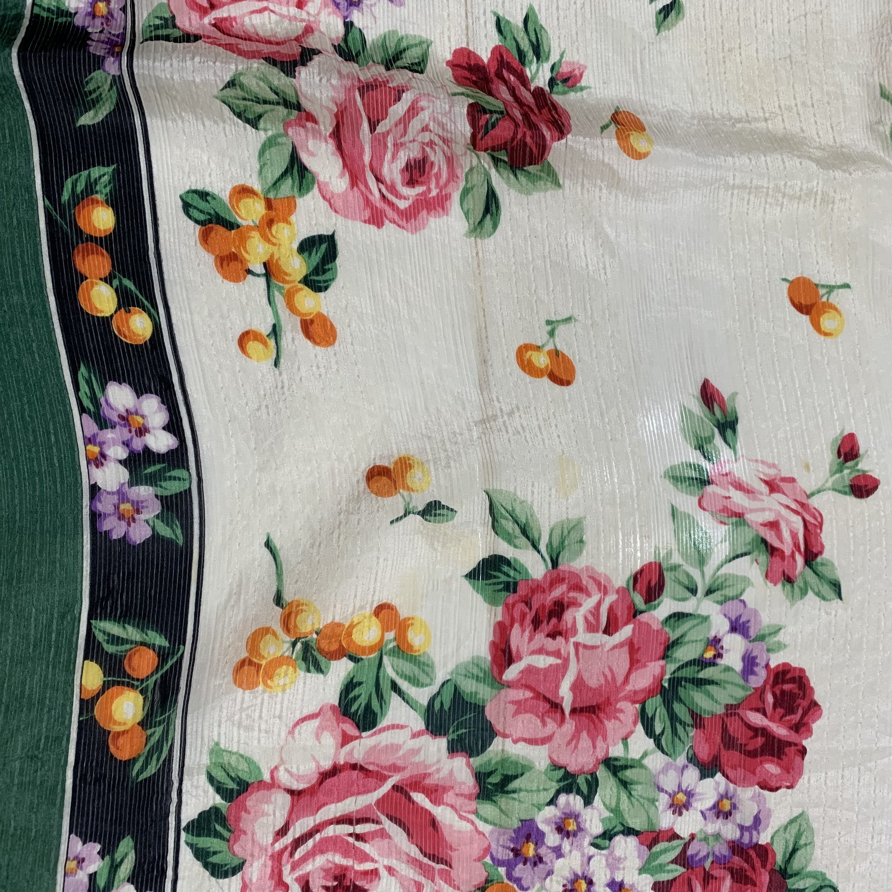 Valentino Garavani Silk Floral Scarf - 2