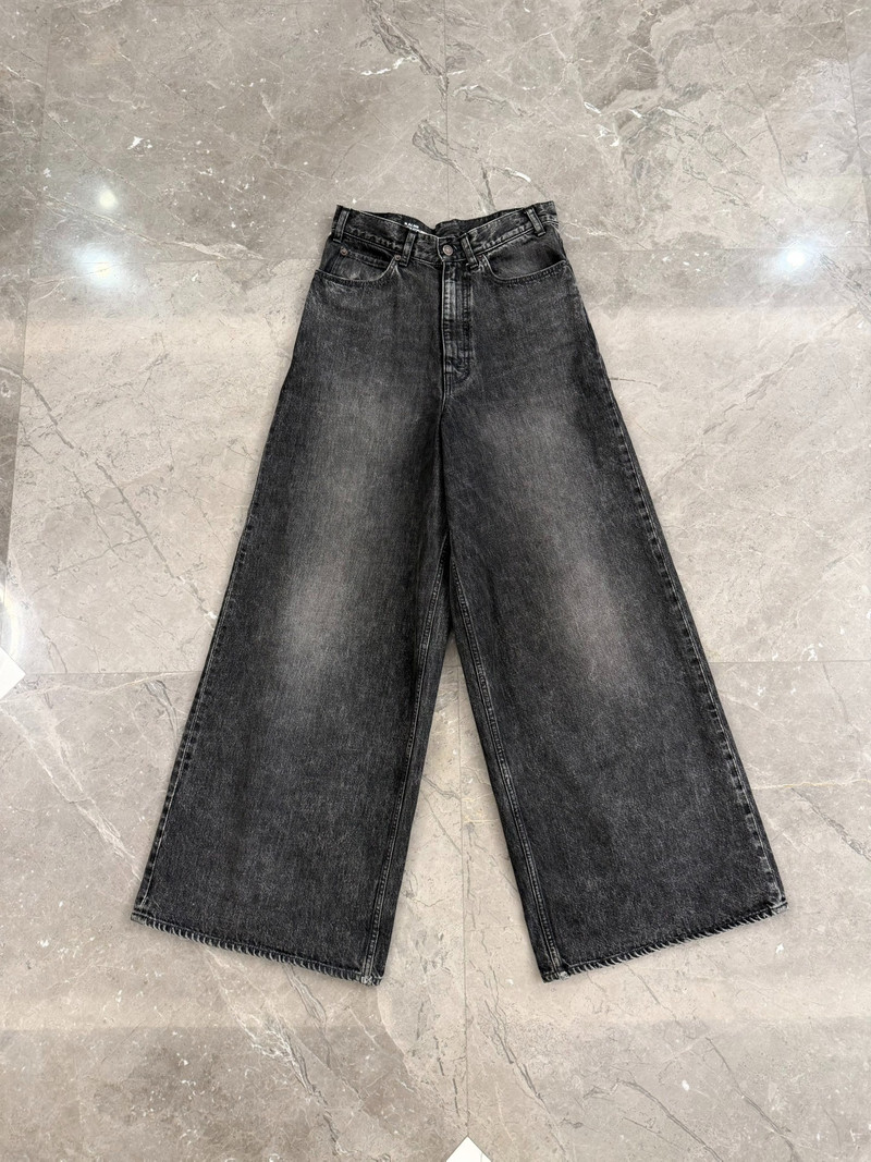 Celine 22SS Wide Leg Pants Smoke Gray by Hedi Slimane - 1