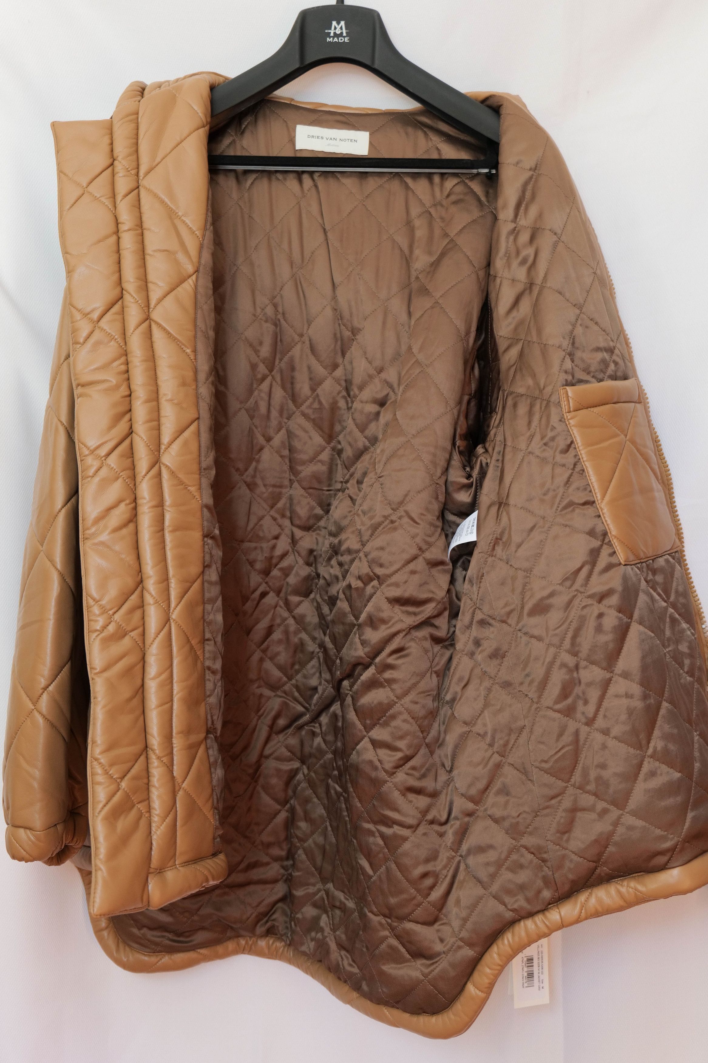 NWT quilted oversized coat - 3