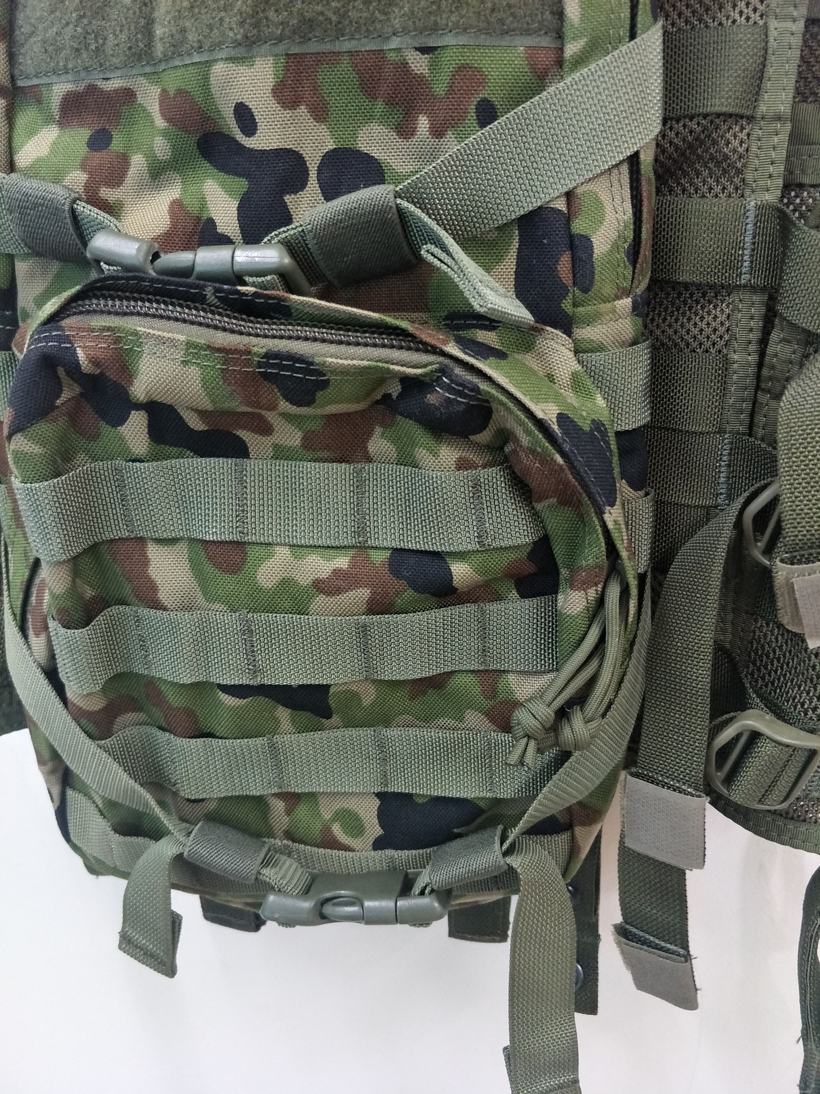 Japanese Brand - Tactical Military Camo Heavy Vest Backpack - 4