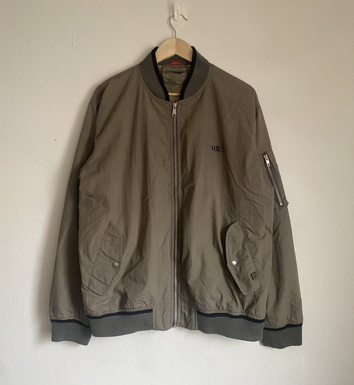 VINTAGE STUSSY x SURPLUS BOMBER JACKET - 2