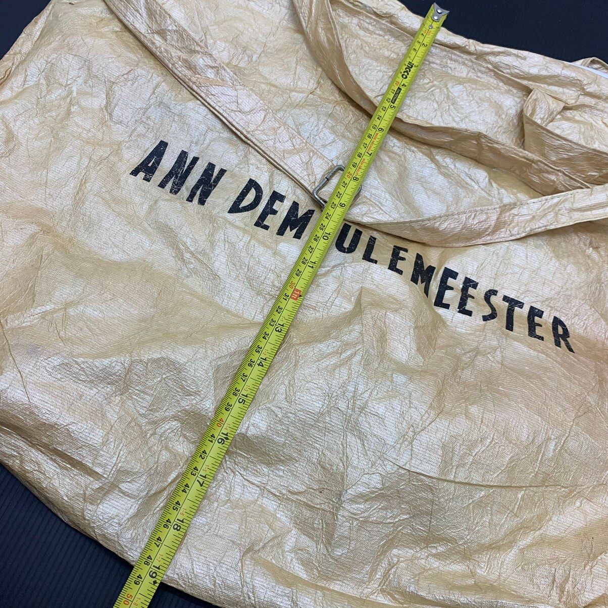Wrinkle damage Ann Demeulemeester Messenger Bag - 9