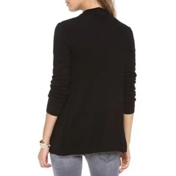 JOIE Solid Cashmere Crush Sweater in Black Medium - 2