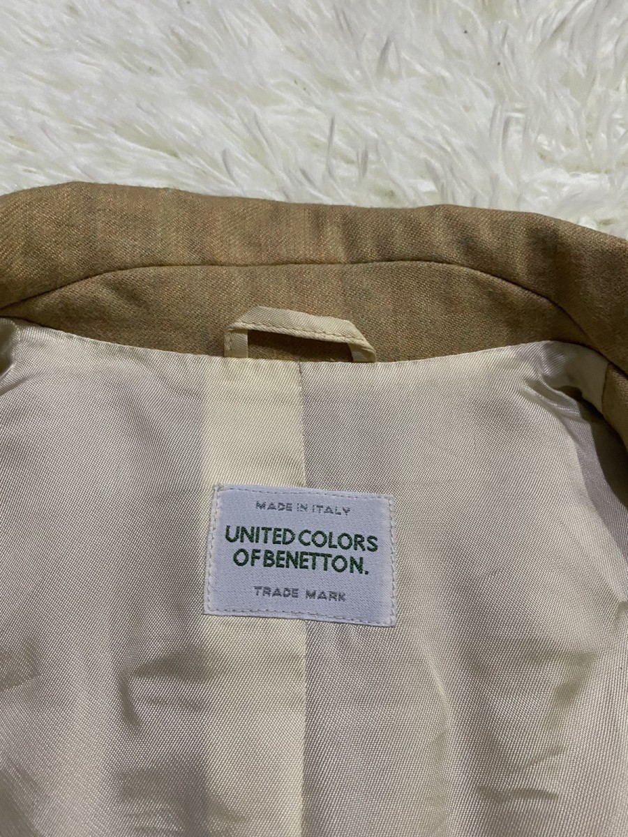 United Colors Of Benetton - United Colors of Benetton Blazer Coat Jacket Made in Italy - 4
