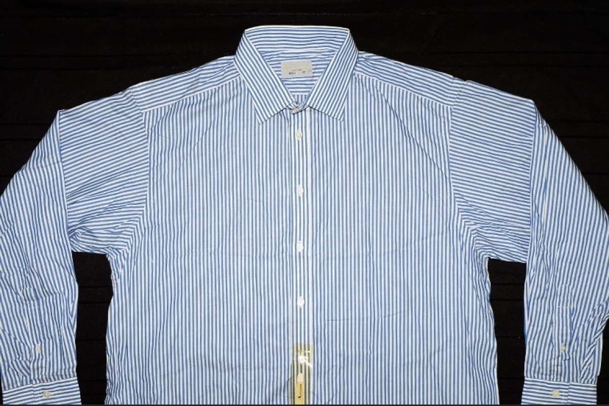 Aquascutum - Aquascutum London Stripes Oversized Button Up Shirt - 12