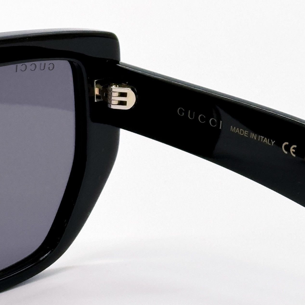 NEW GUCCI GG0997S 002 GEOMETRIC BLACK UNISEX SUNGLASSES - 10