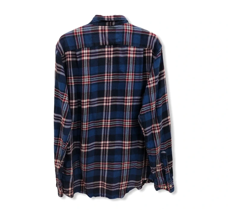Nautica - Vintage Nautica Plaid Tartan Flannel shirt 👕 - 3