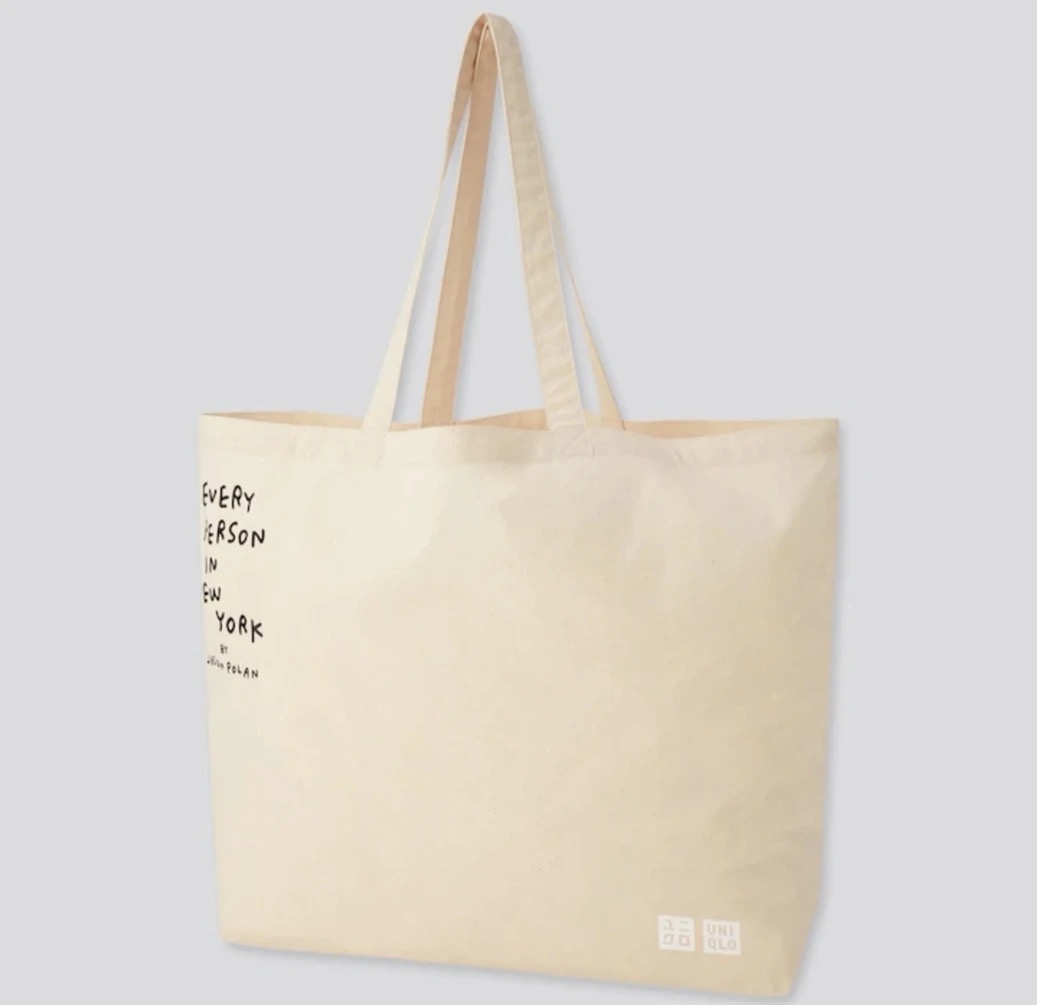 Very Rare - New Jason Polan Tote Bag Limited / Uniqlo / Evangelion - 2