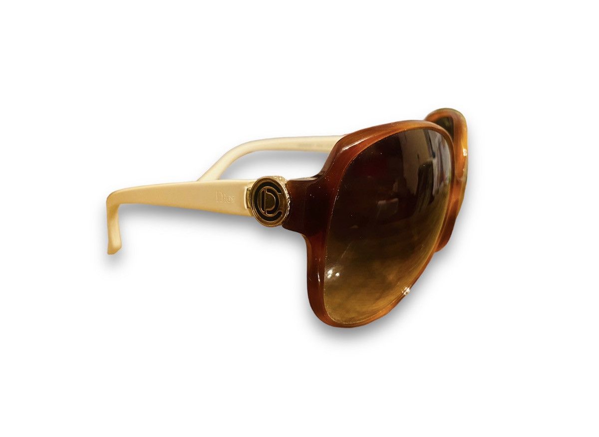 Cristian Dior Sunglasses Model 1 183JS Havana Ivory 61 - 4