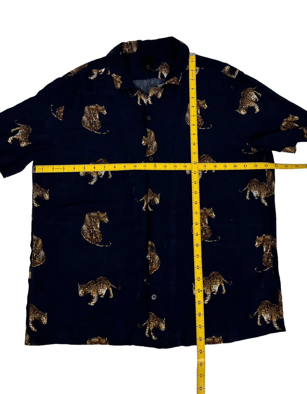 Archival Clothing - H&M Leopard Hawaiian Shirts Trending Streetwear DALIRUN Good - 7