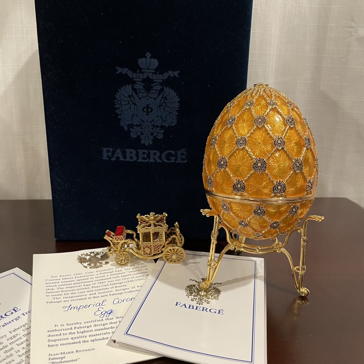 Jewelry - Faberge Imperial Coronation Egg {AUTHENTIC REPLICA} - 2