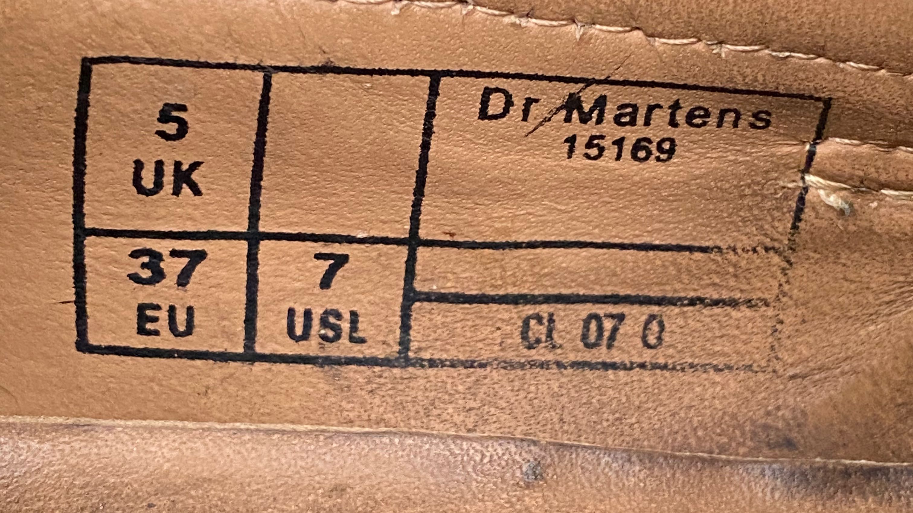 Dr Marten X CDG Leather Shoes - 3