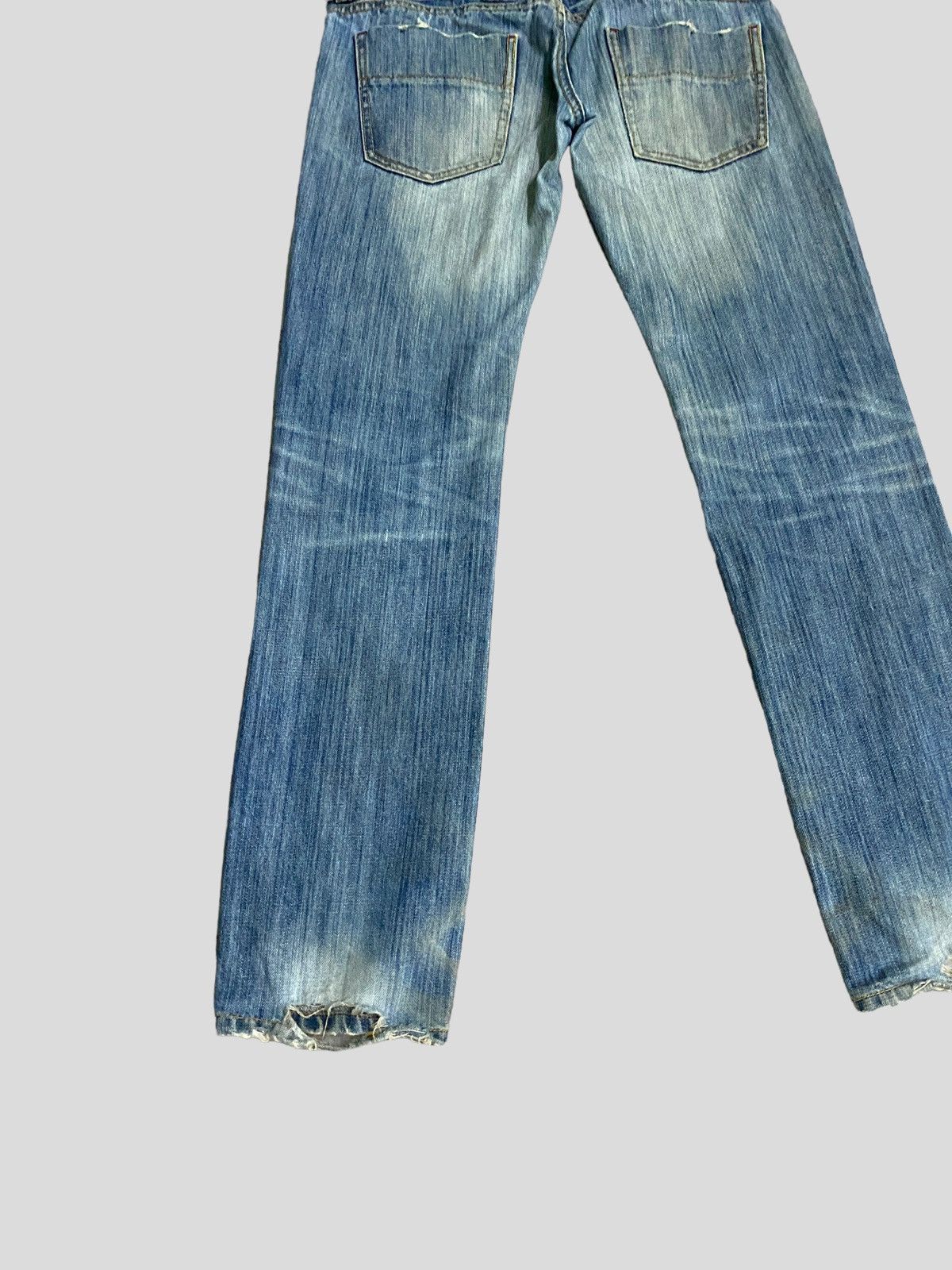 Vintage - LUCKY STORE DOUBLE WAIST DISTRESSED DENIM - 13