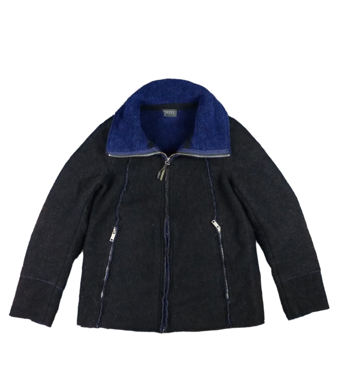 💥RARE💥Vintage Diesel Wool Fleece Zipper Jacket - 1