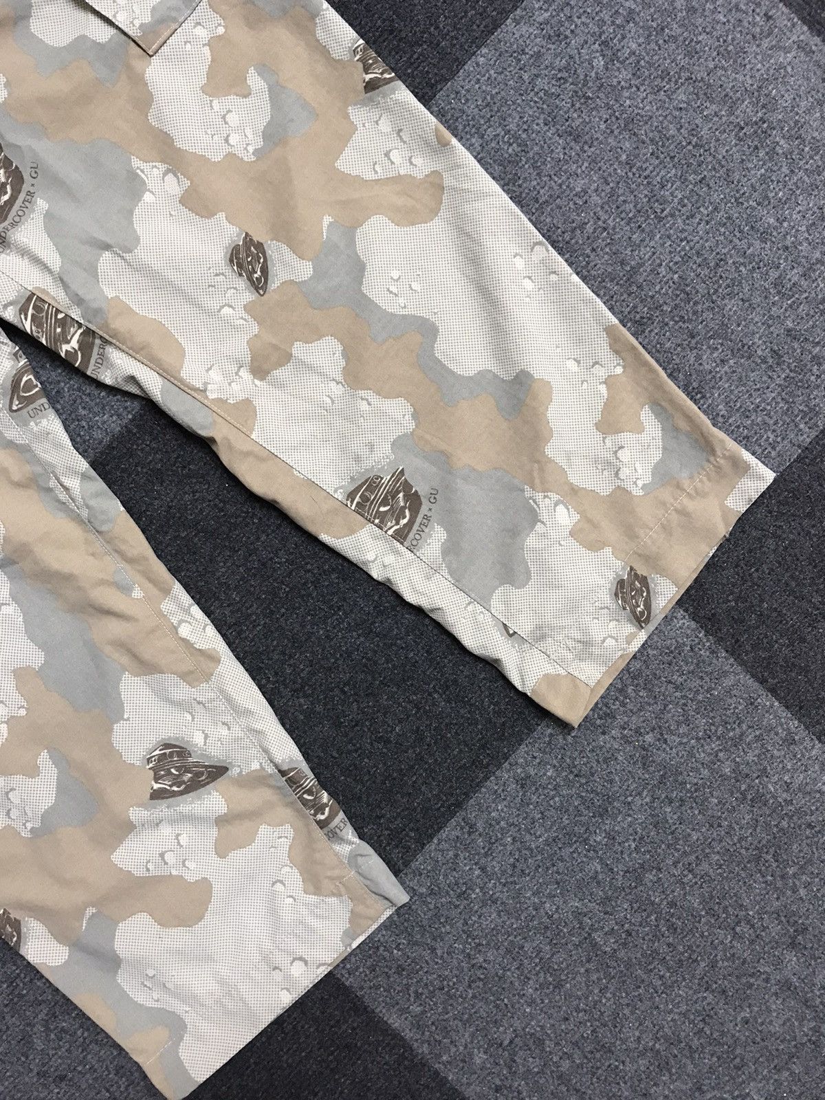 UNDERCOVER X GU Hype Beast Style Camo Multipockets Pant - 4