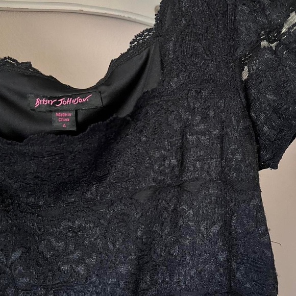 Betsey Johnson Y2K VTG Babydoll Lace Dress - 2