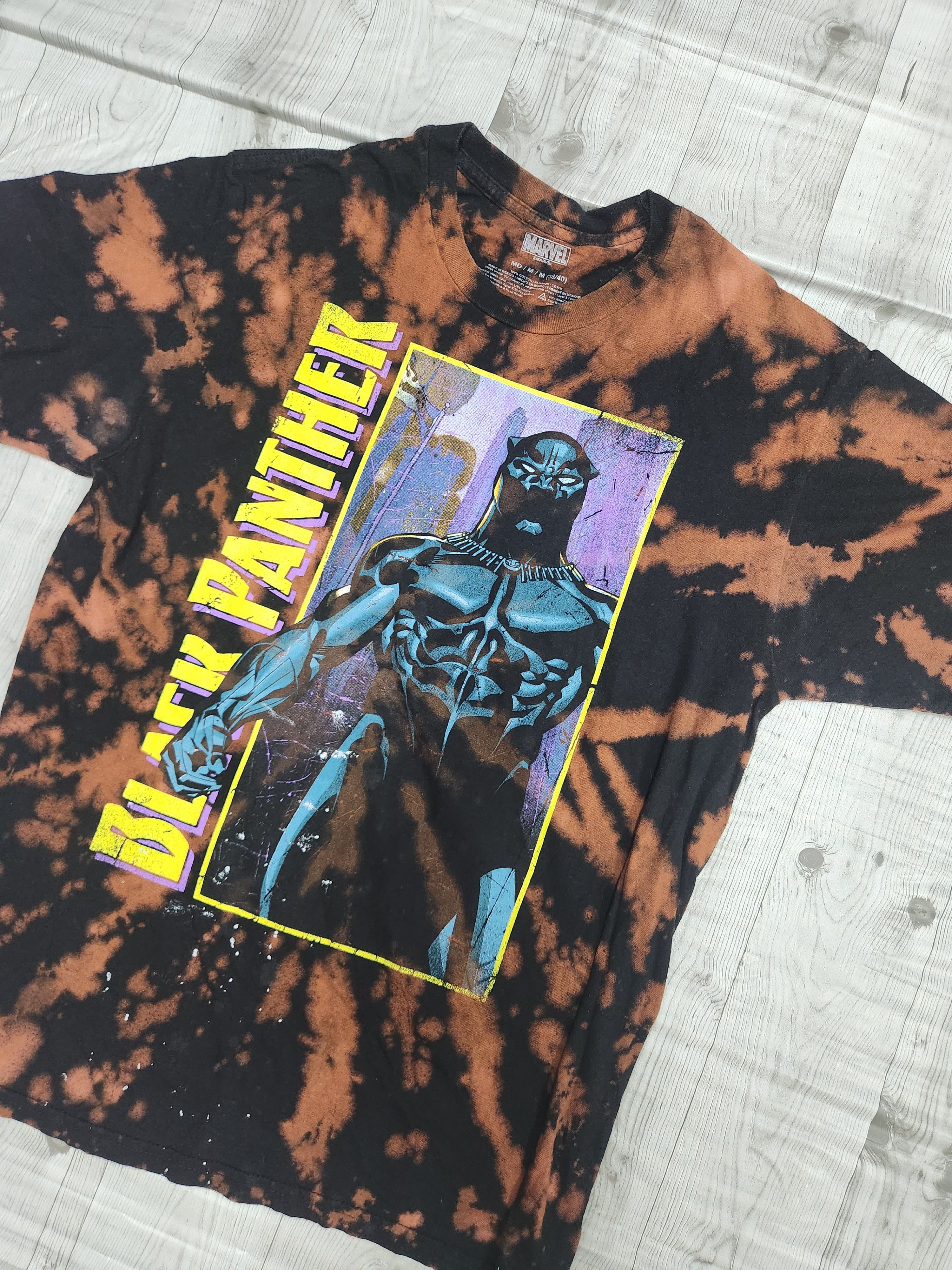 Marvel Comics - Mad Engine Black Panter Marvel Comic Tye Dye - 1