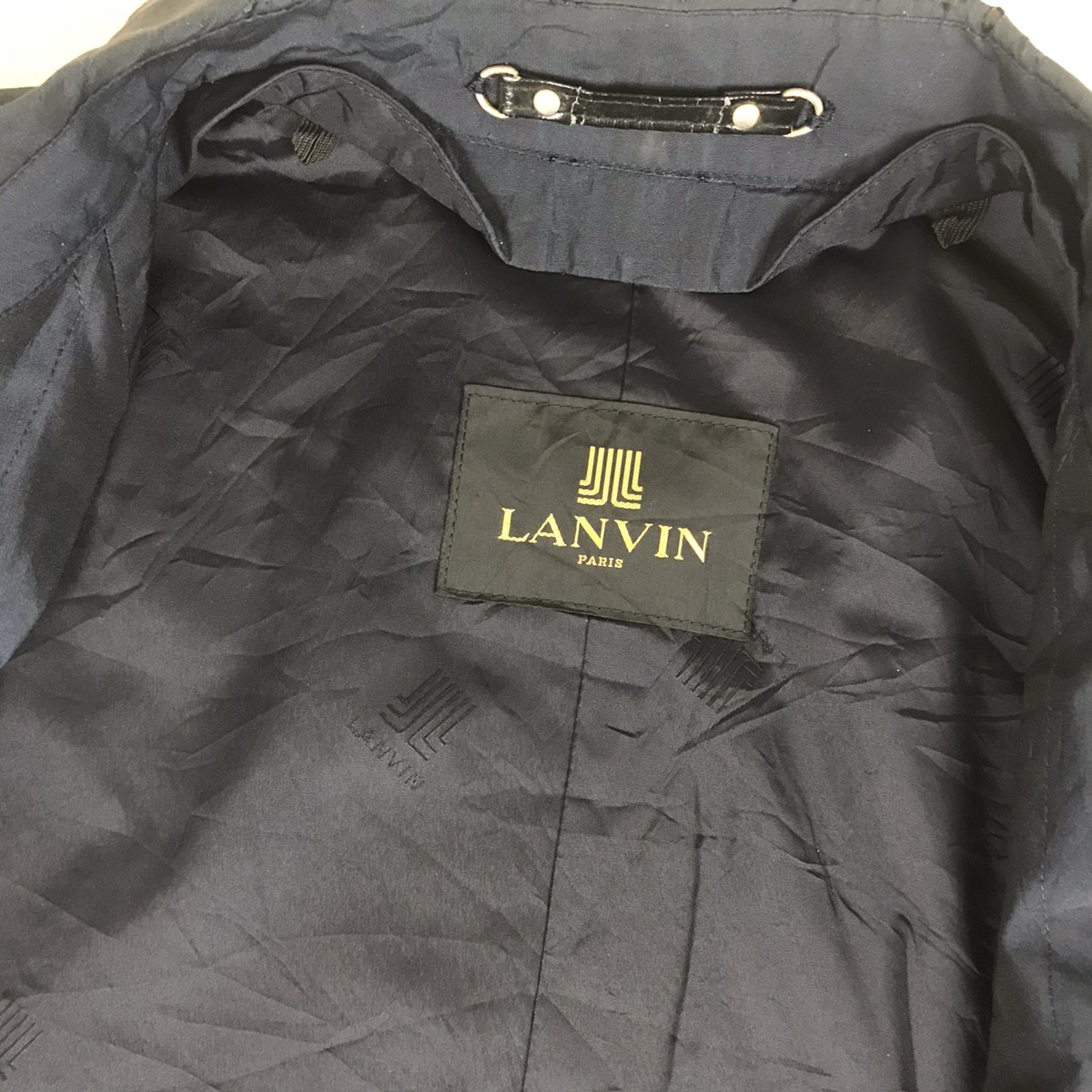 Vintage Lanvin Collection Trench Long Coat - 7