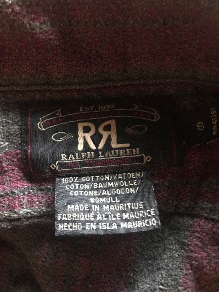 Polo Ralph Lauren - Polo RRL Ralph Lauren Long Sleeve Chambray Button Ups Shirt - 3