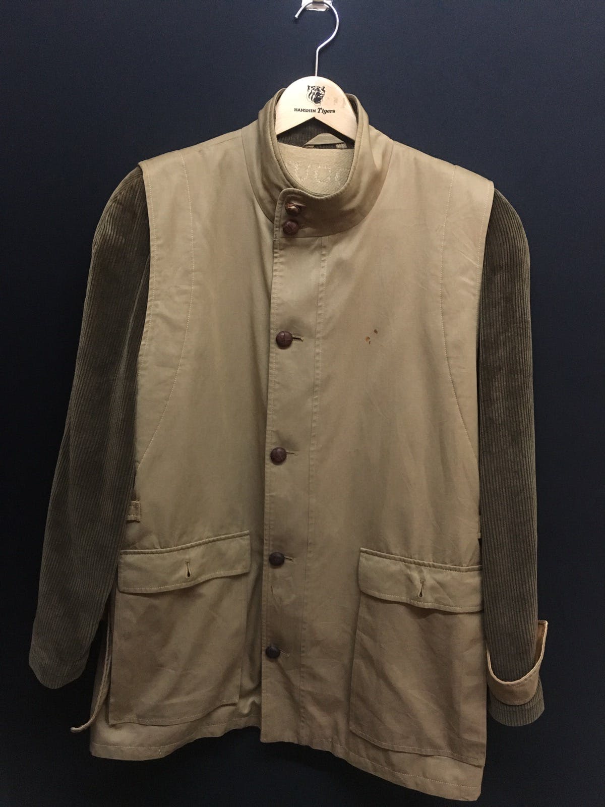 Vintage GUCCI Corduroy Sleeve Jacket - 1