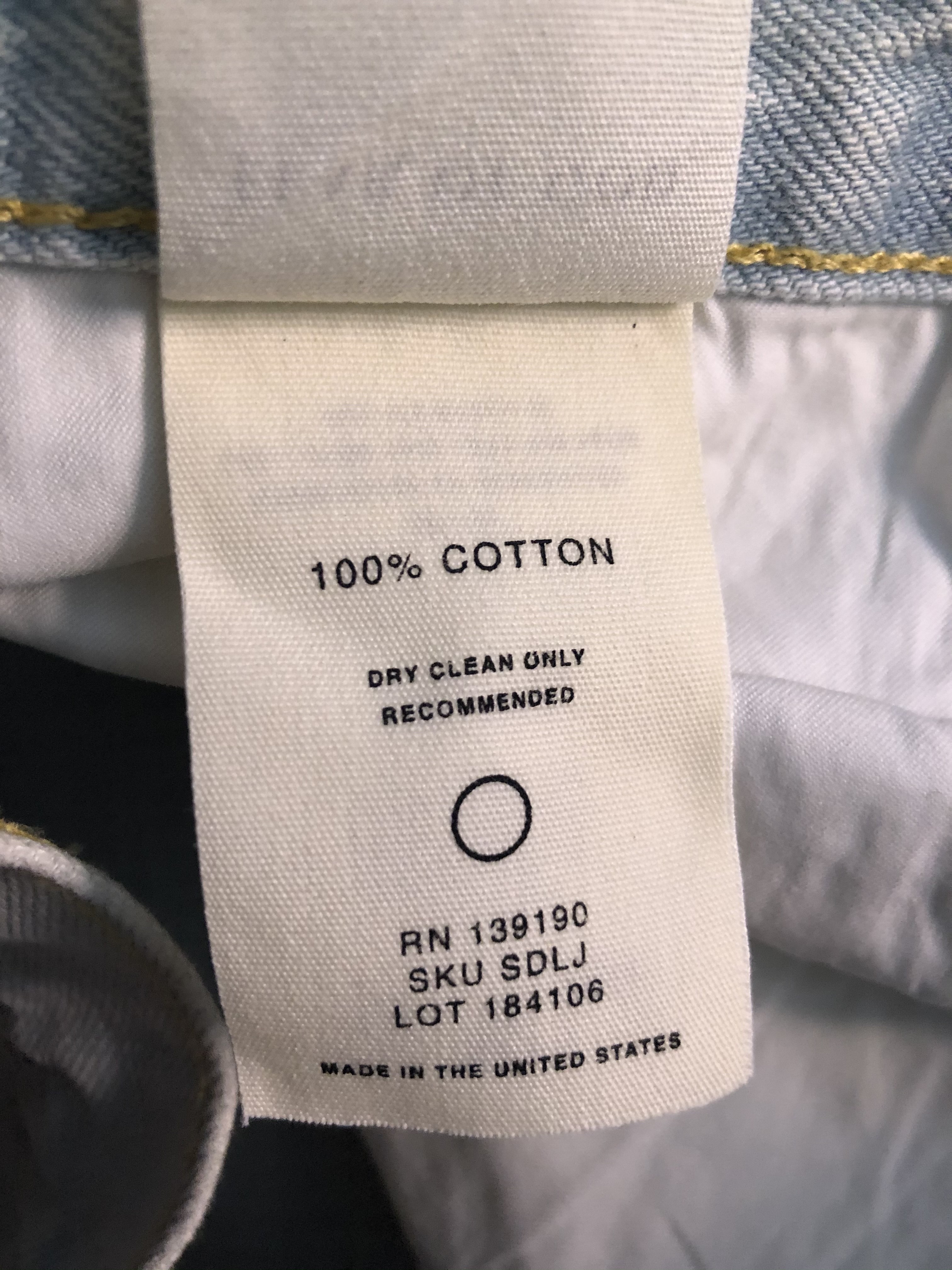 Fear of God Jeans Fifth Collection Washed Out Indigo 34 - 6