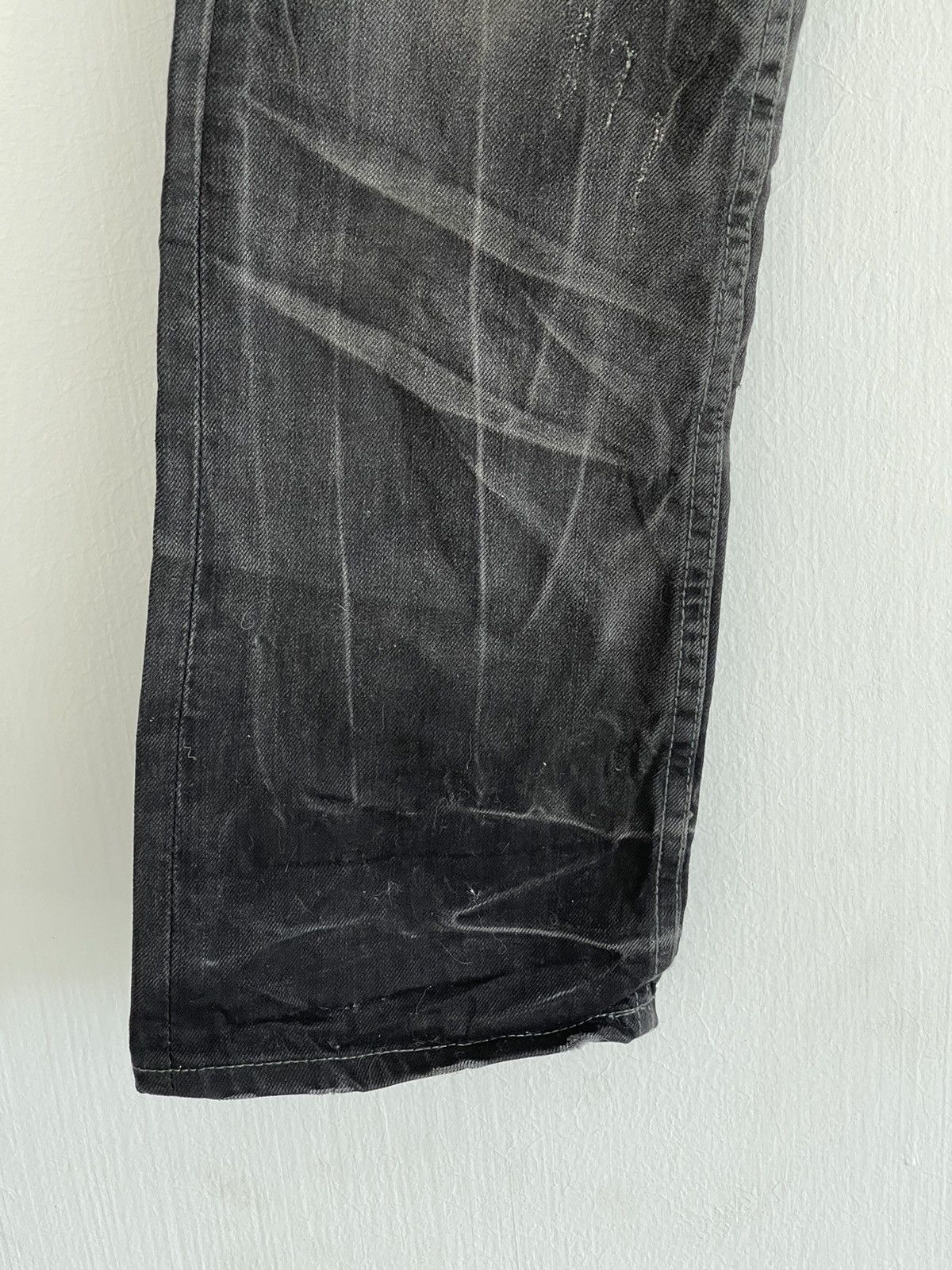 Japanese Brand - SEMANTIC DESIGN Punk Style Zipper Bootcut Flared Jeans - 14