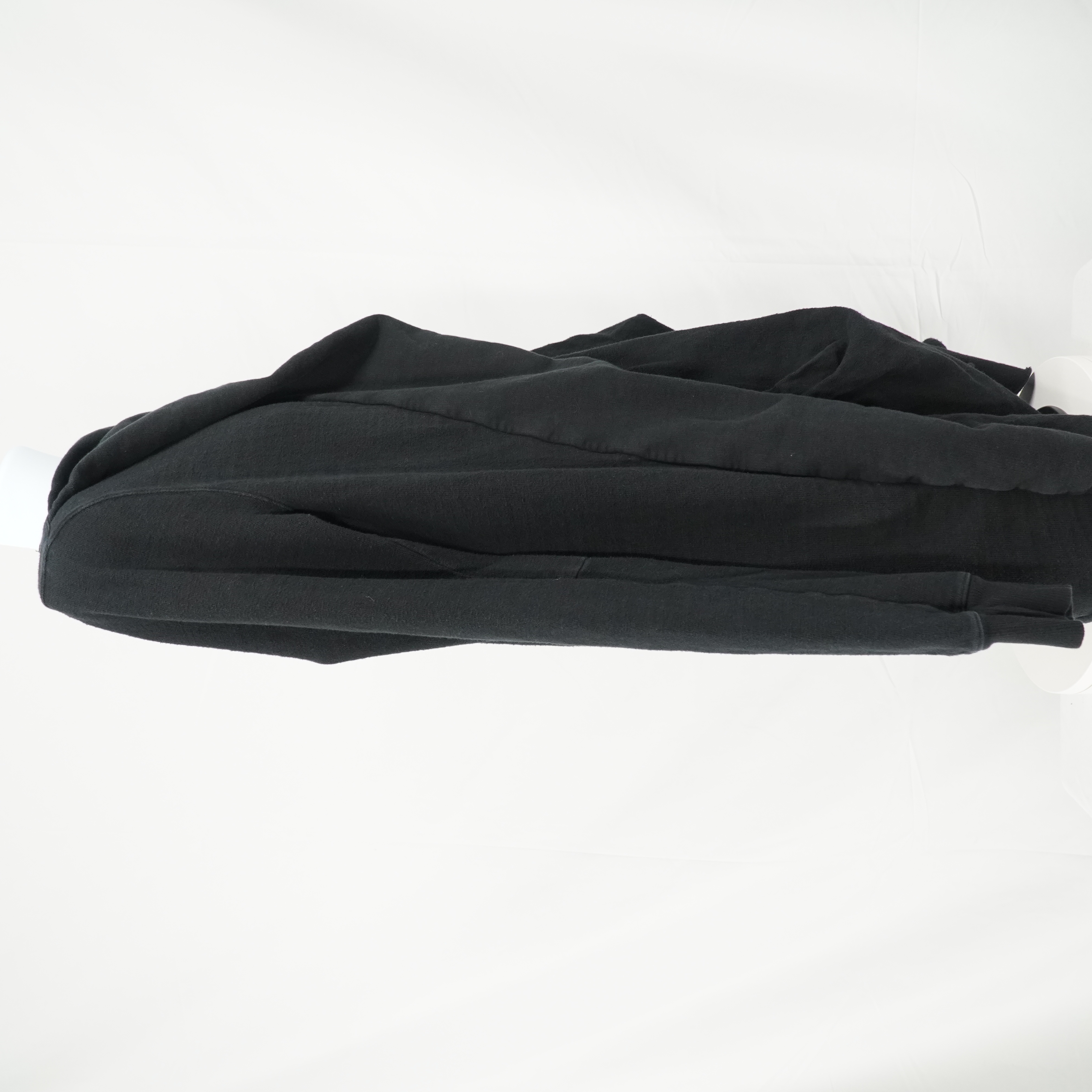 DRKSHDW Pull Over Black Sweater Shirt Geometric Lines Layerd - 16