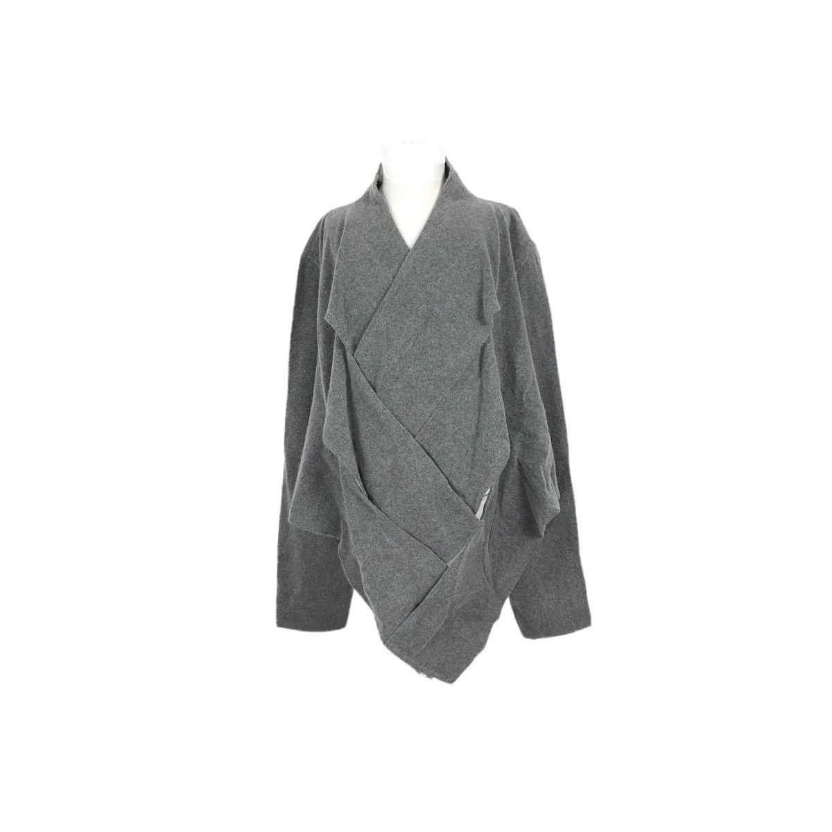 Vtg Dries Van Noten Women’s Wool Buttonless Jacket Cardigan - 1