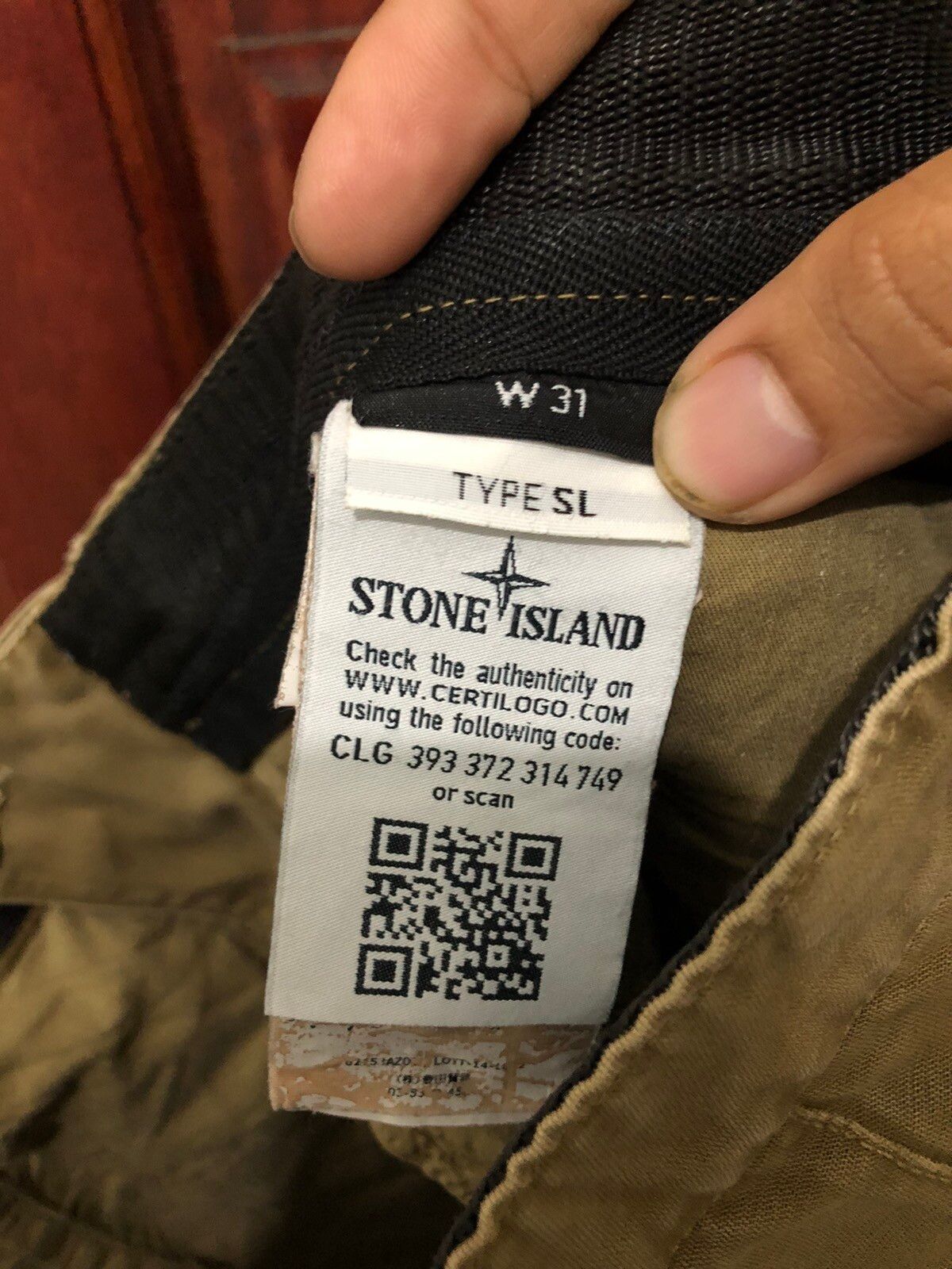 Stone Island Denim Chino Pant Made Italy - 12