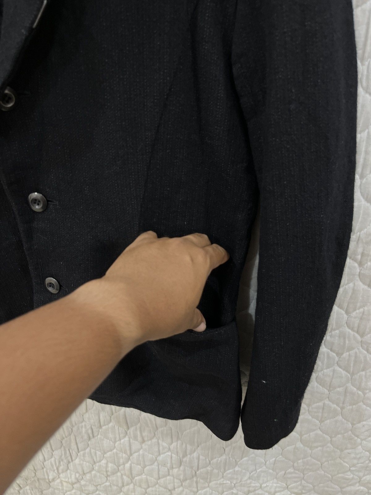 (Ttt). KAZUYUKI KUMAGAI ATTACHMENT BLAZER JACKET - 10