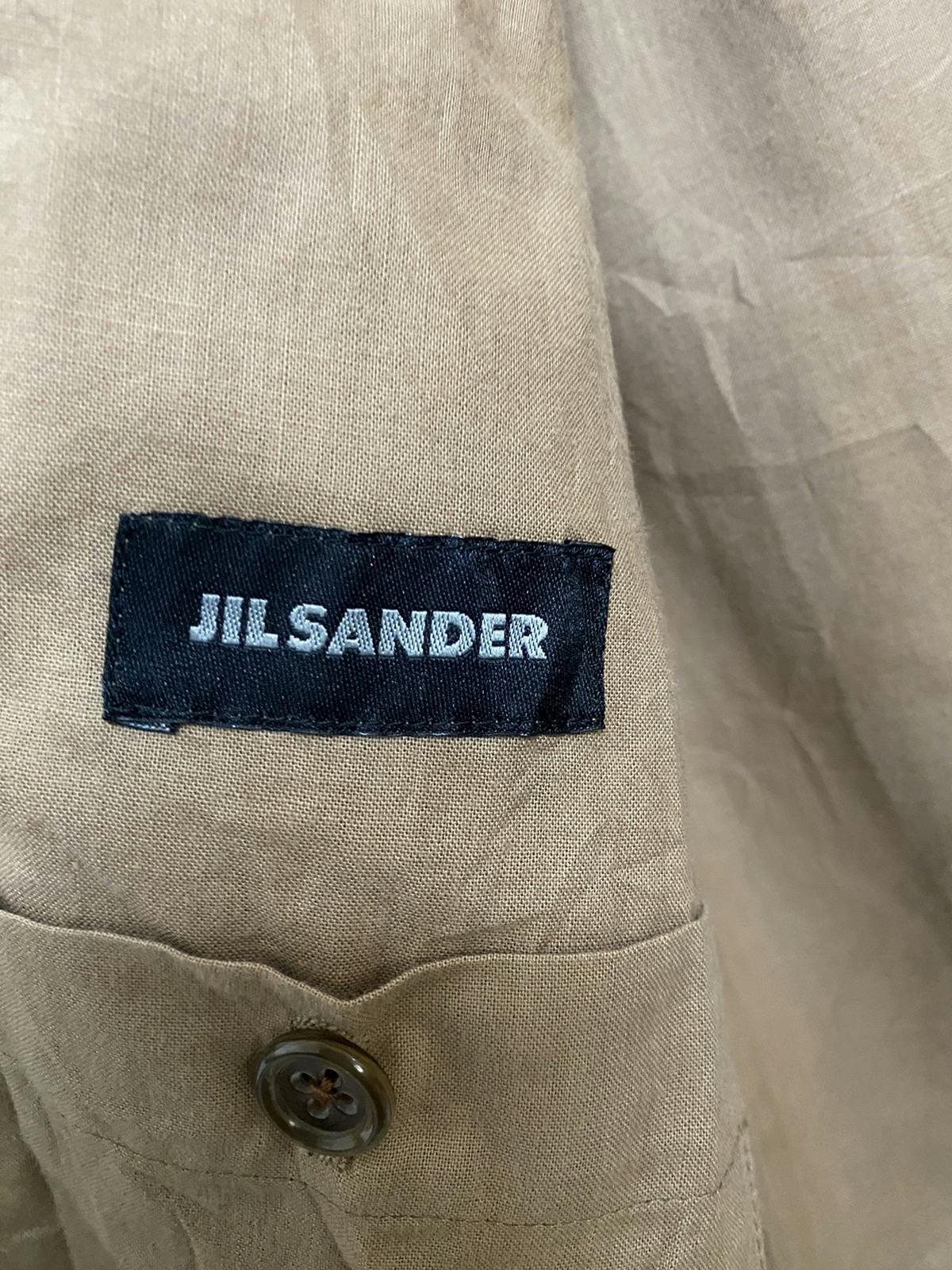 Vtg Jil Sander Coated Jacket Italian Made - 7