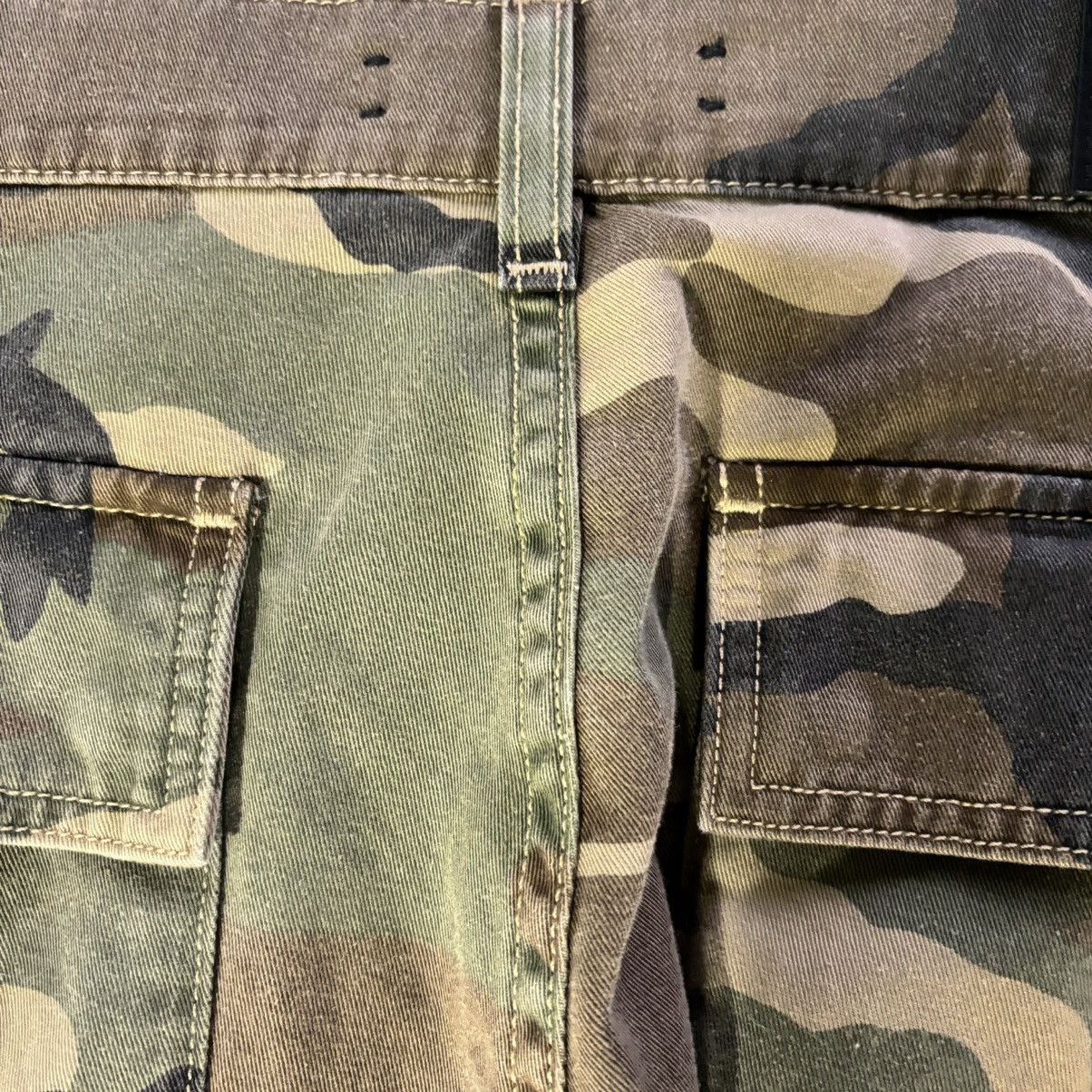 AMIRI Utility Straight-Leg Camouflage-Print Cotton-Twill Cargo Trousers - 6