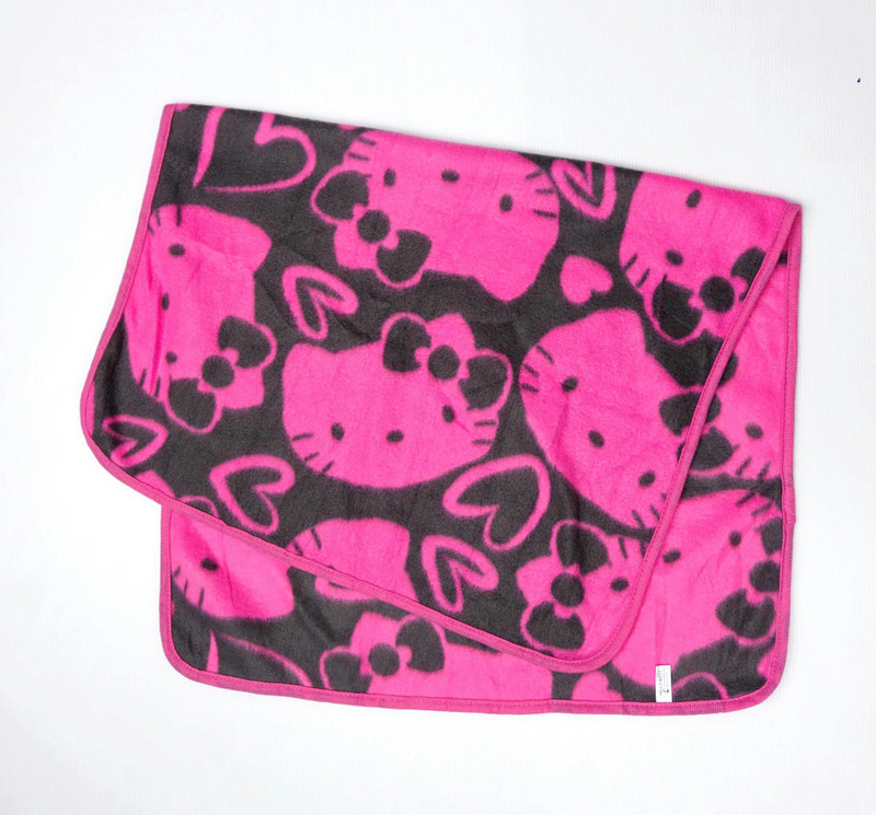 Japanese Brand - HELLO KITTY Small Fleece Body Blanket - 1
