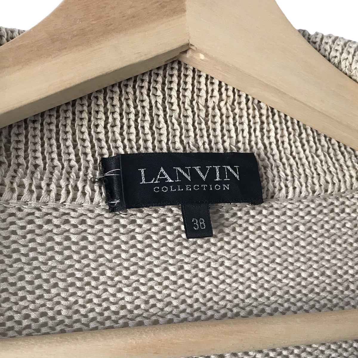Authentic Vintage Lanvin Collection Paris Knitted Cardigan - 6